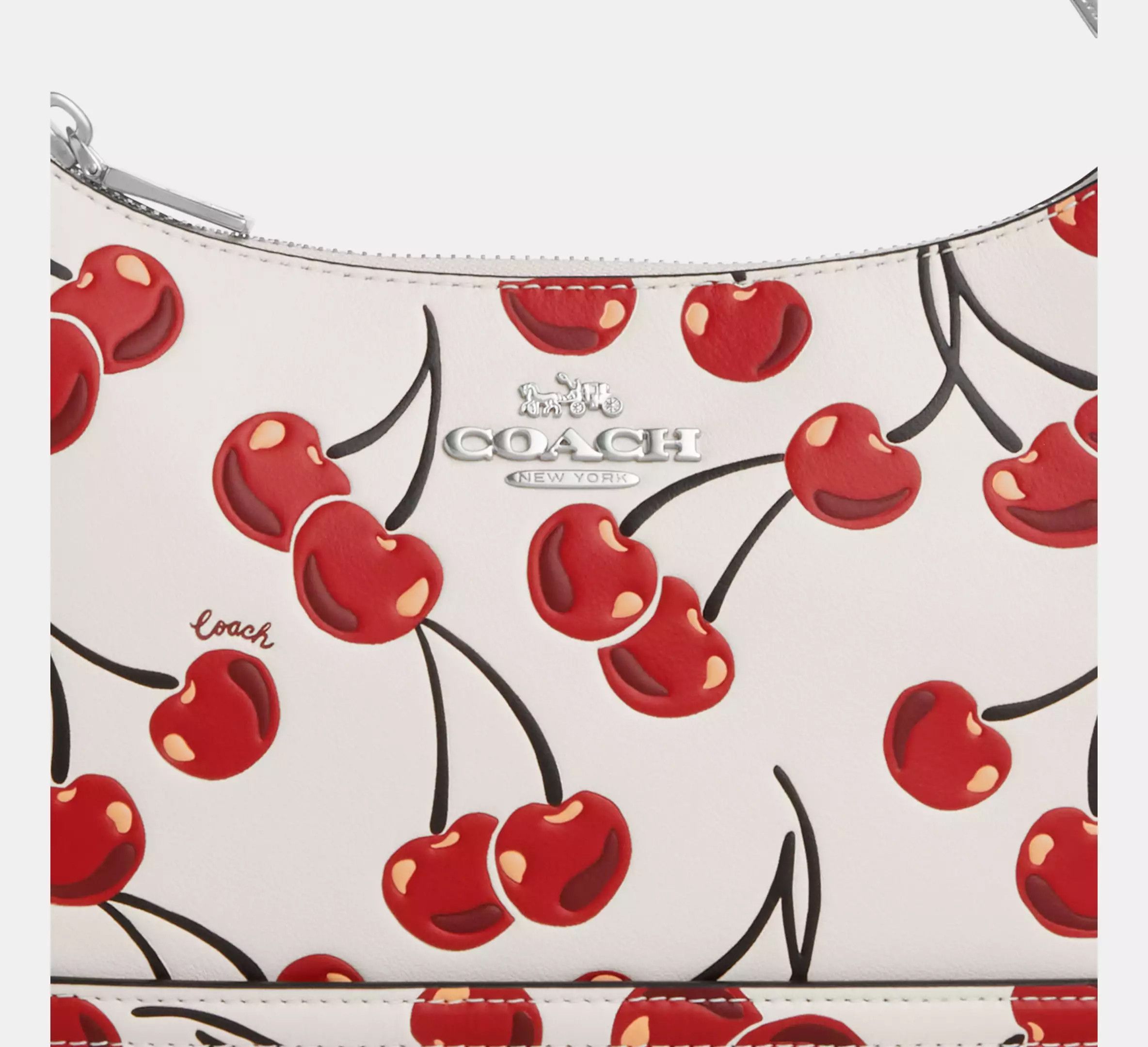 Coach Teri Shoulder Bag With Cherry Print CZ774 Size ONE SIZE - 13 Thumbnail