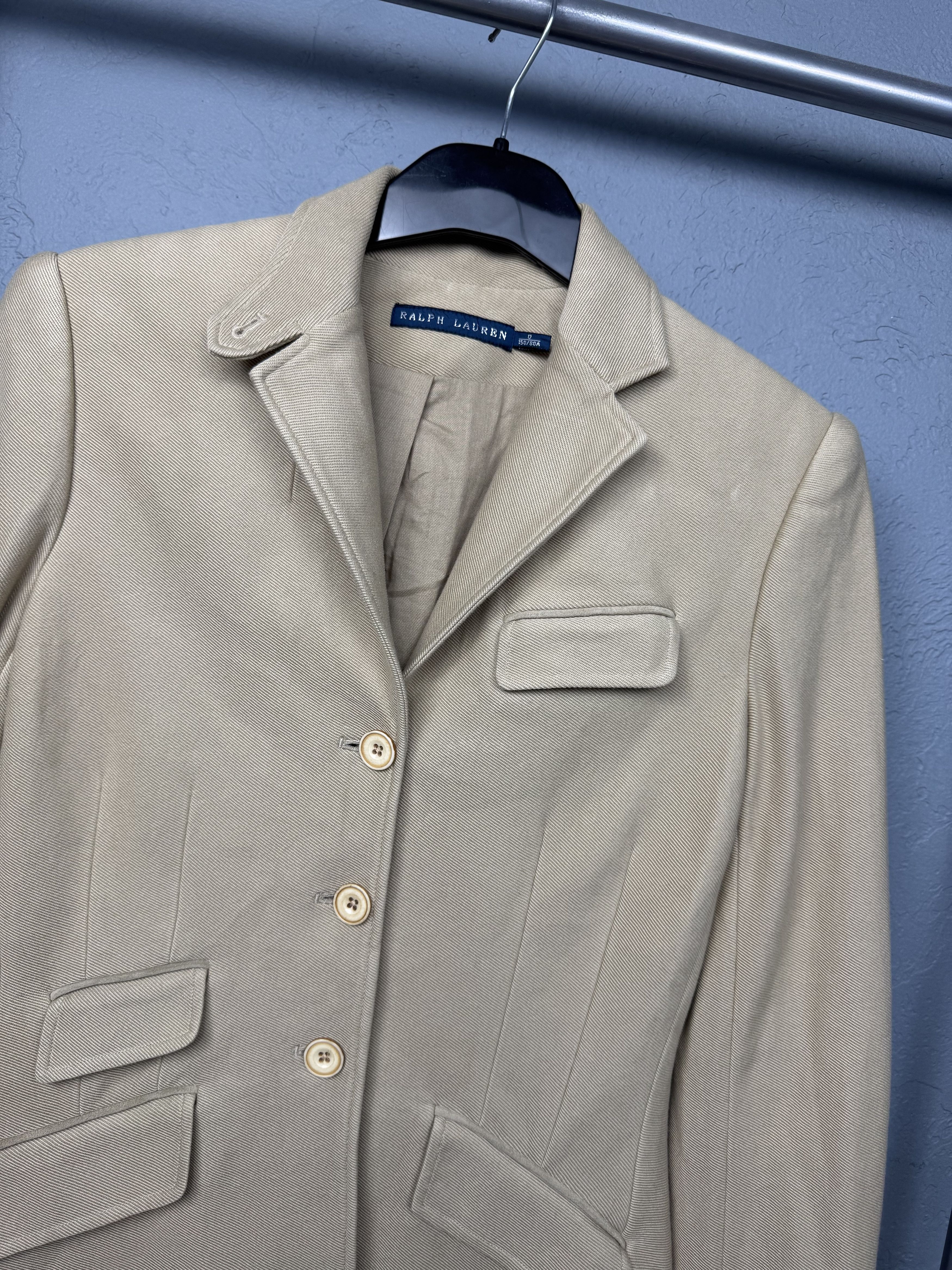 Polo Ralph Lauren Polo Ralph Lauren Womens Cotton Blazer Jacket Size S / US 4 / IT 40 - 2 Thumbnail