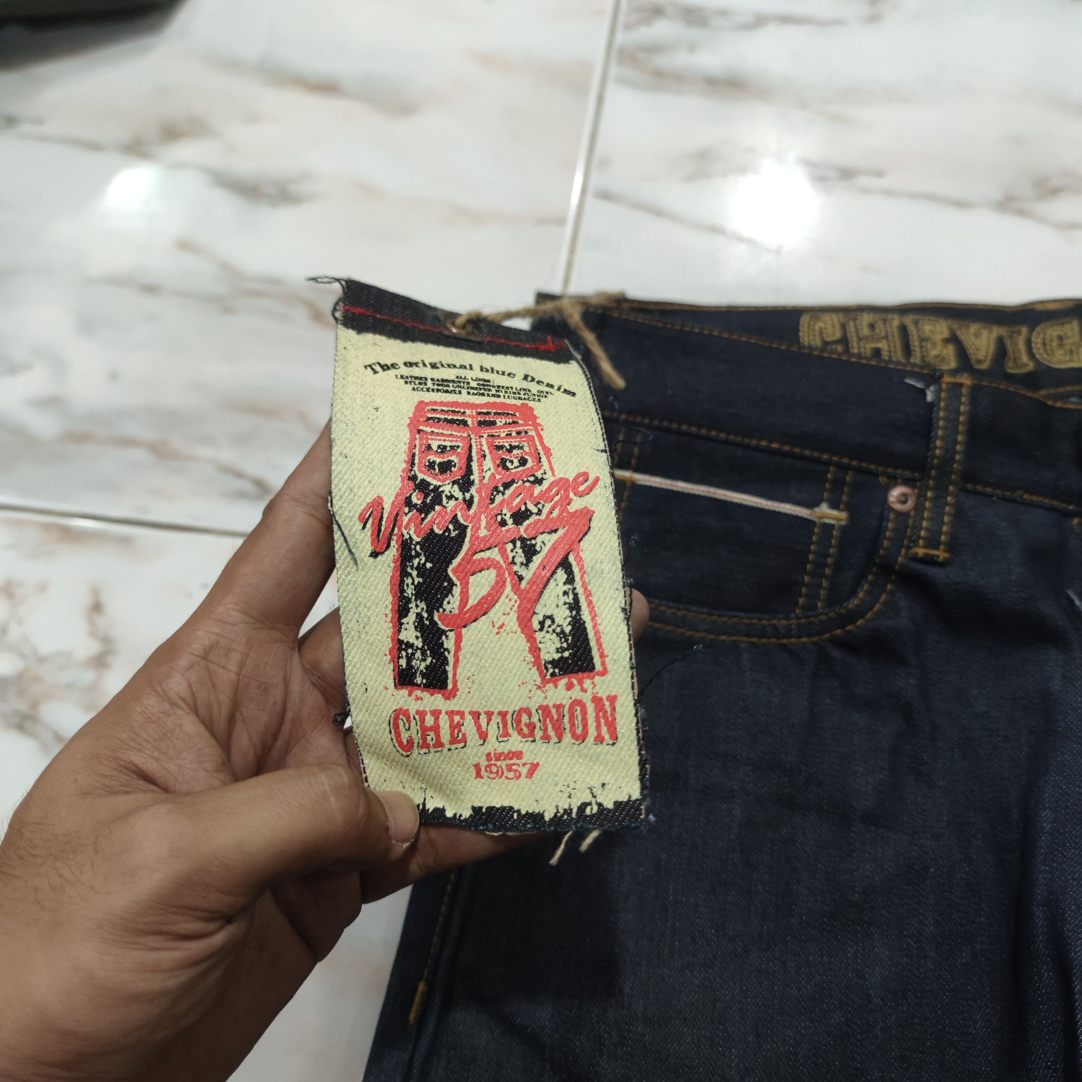 Chevignon CHEVIGNON SELVEDGE JEAN Size US 32 / EU 48 - 7 Thumbnail