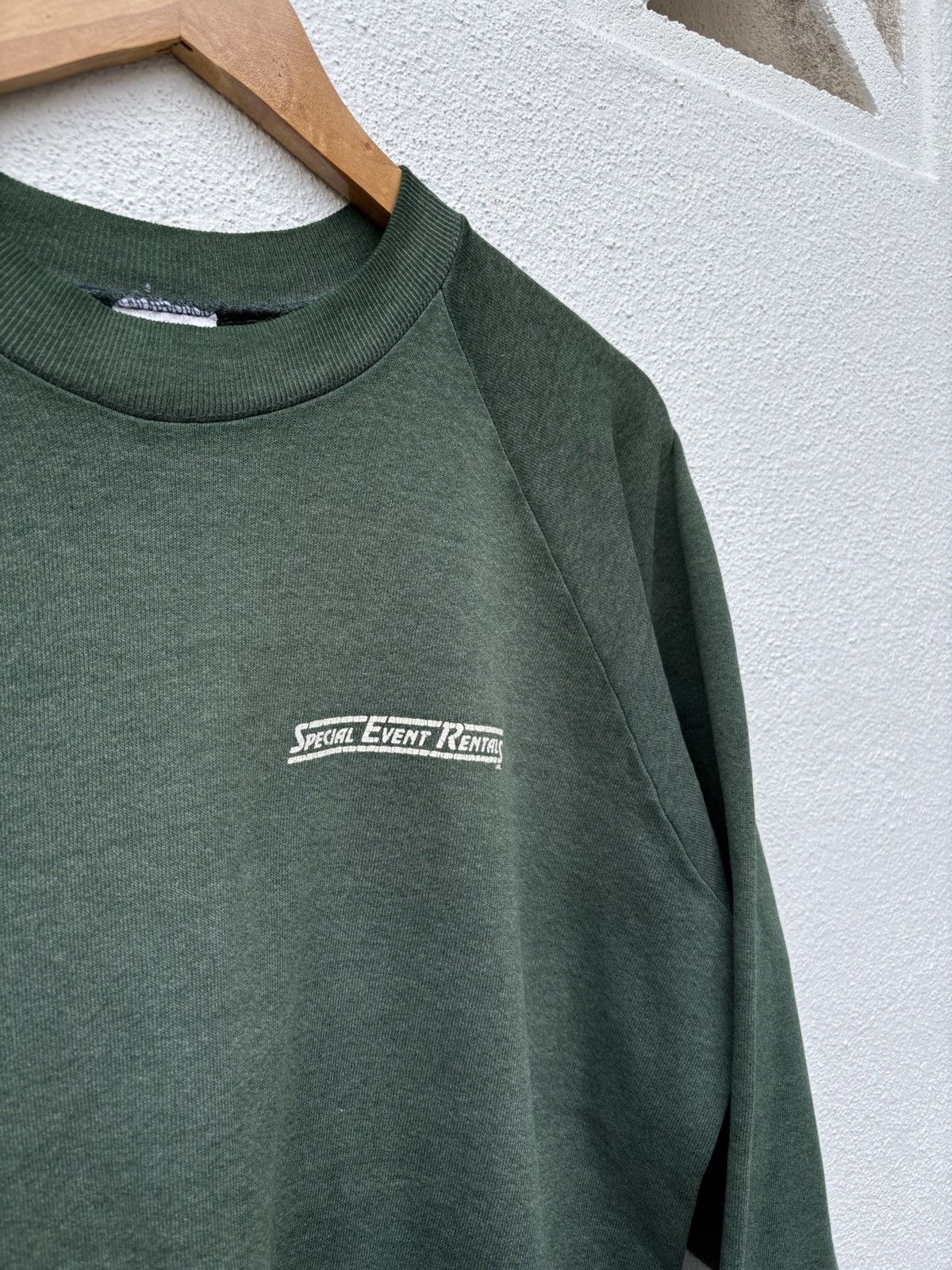 Vintage Vintage 90s Sun Faded Big Spell Out Baggy Sweatshirt Size US XL / EU 56 / 4 - 5 Thumbnail