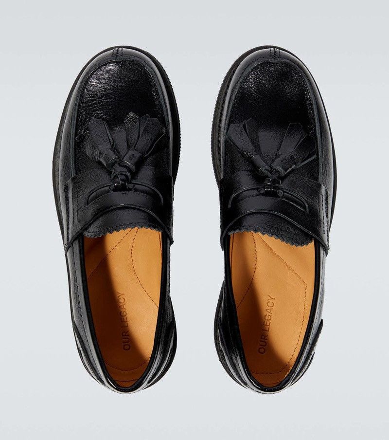 Our Legacy Tassel Loafer Crackle Patent Leather Size US 11 / EU 44 - 5 Thumbnail