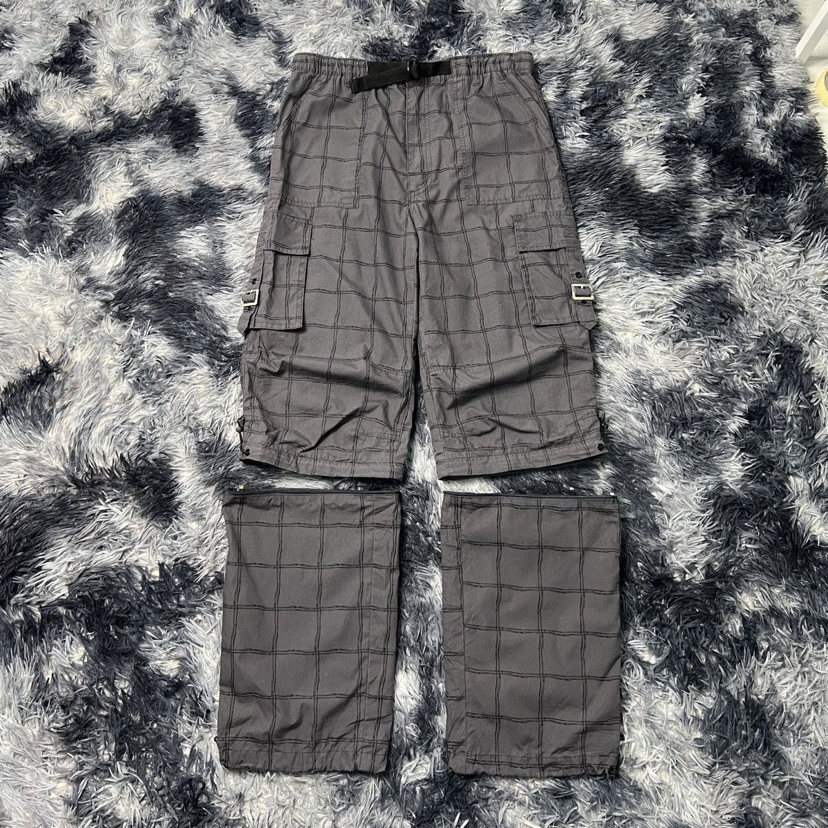 Japanese Brand Center Clease (2in1) Outdoor Hiking Cargo Pants Size US 35 - 1 Thumbnail