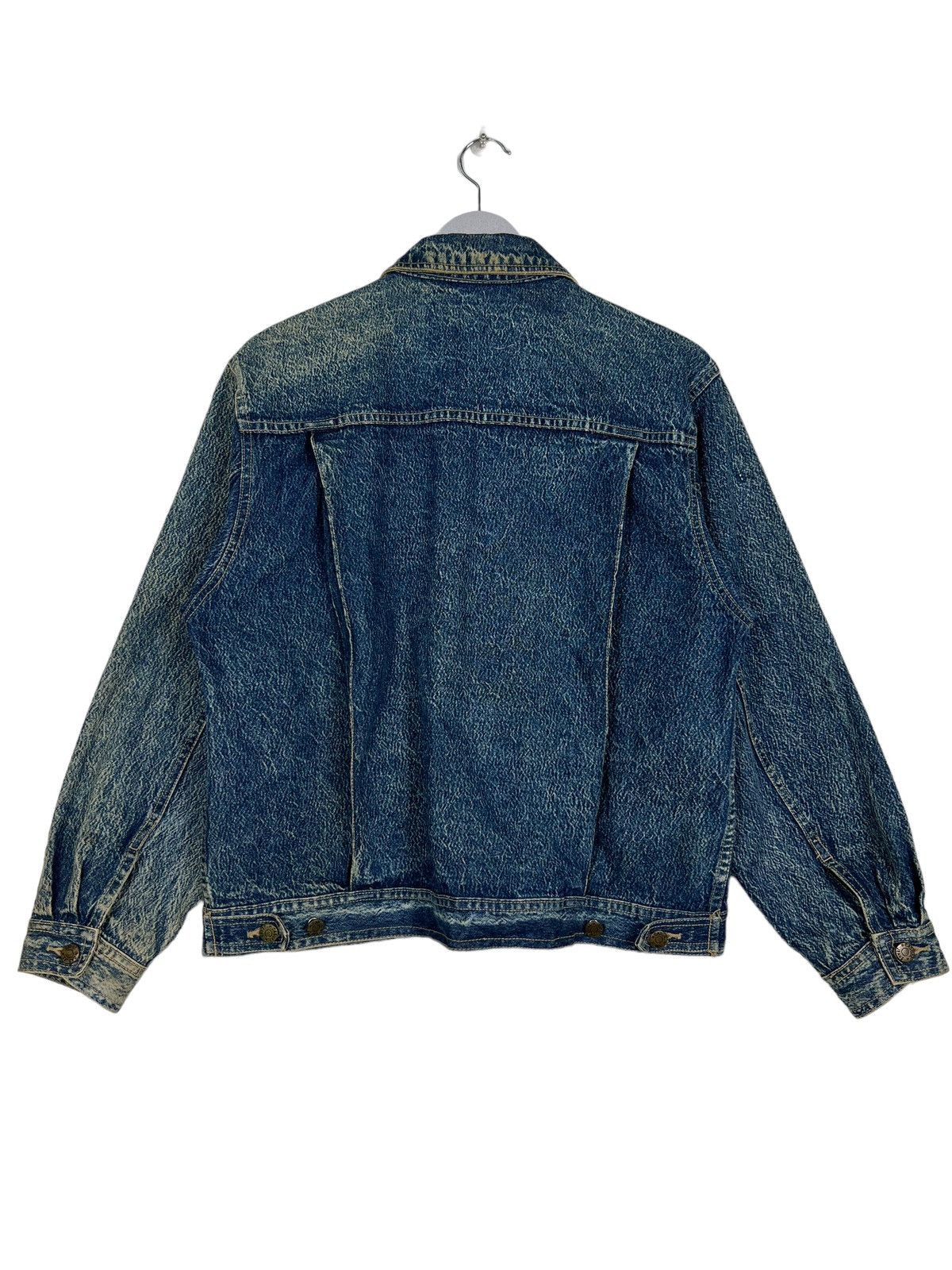Japanese Brand 🔥 VERY RARE DYED TRUCKER DENIM JACKET Size US M / EU 48-50 / 2 - 8 Thumbnail