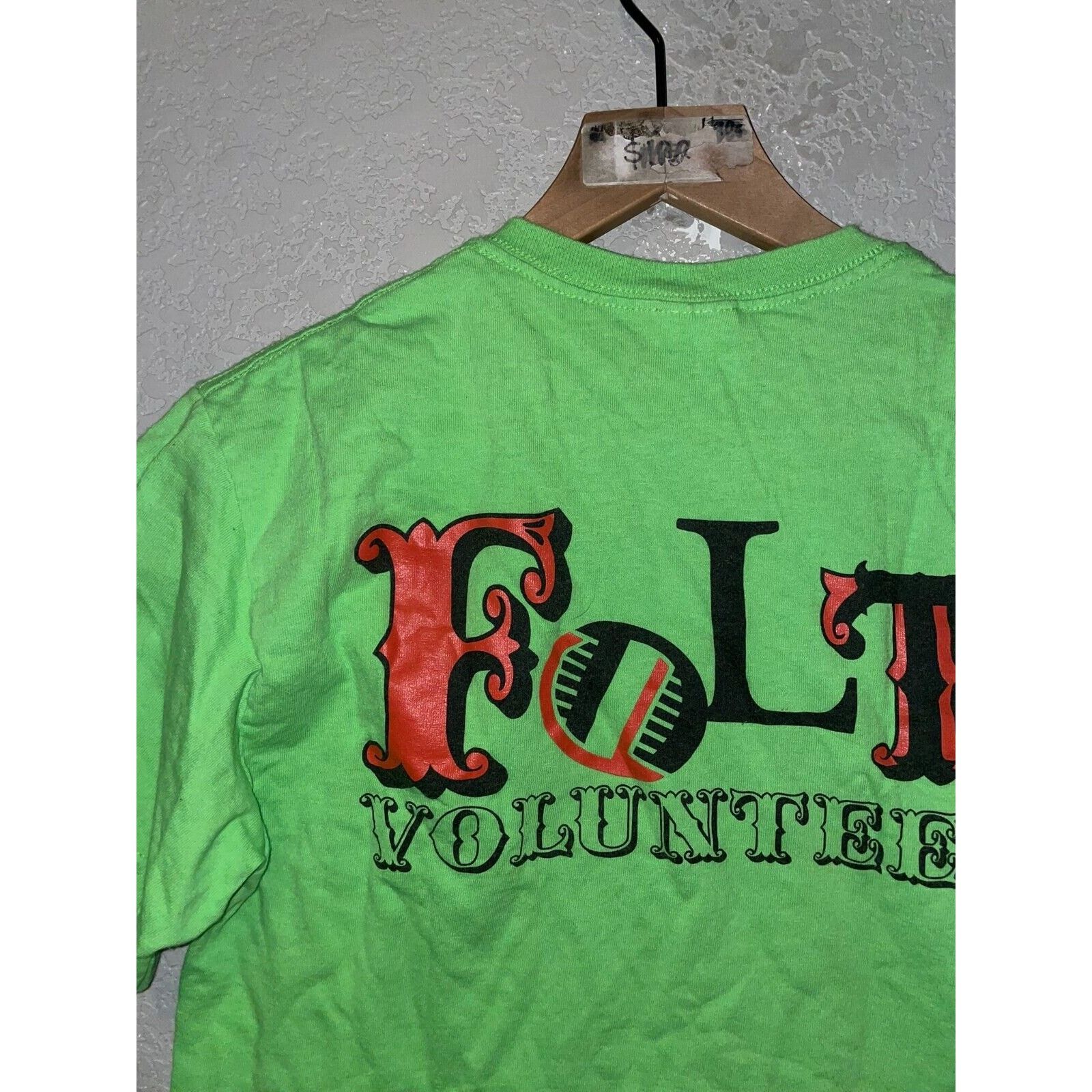 Gildan Friends Of Last Thursday Shirt Volunteer Green Tee Y2K Small Size US S / EU 44-46 / 1 - 7 Thumbnail