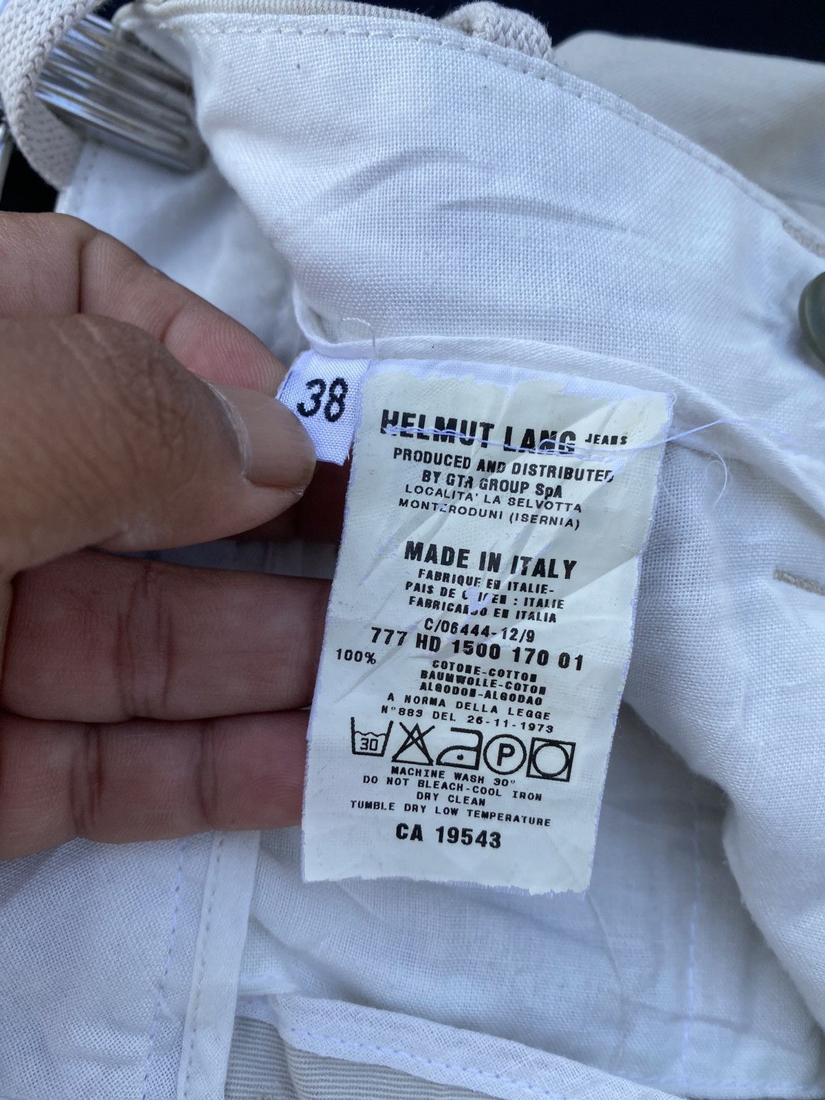 Helmut Lang Rare Vintage Helmut Lang Slack Pants Size US 27 - 15 Thumbnail