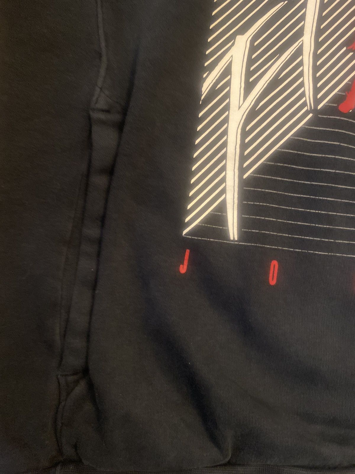 Jordan Brand × Vintage Vintage Air Jordan Flight Hoodie Size US M / EU 48-50 / 2 - 3 Thumbnail