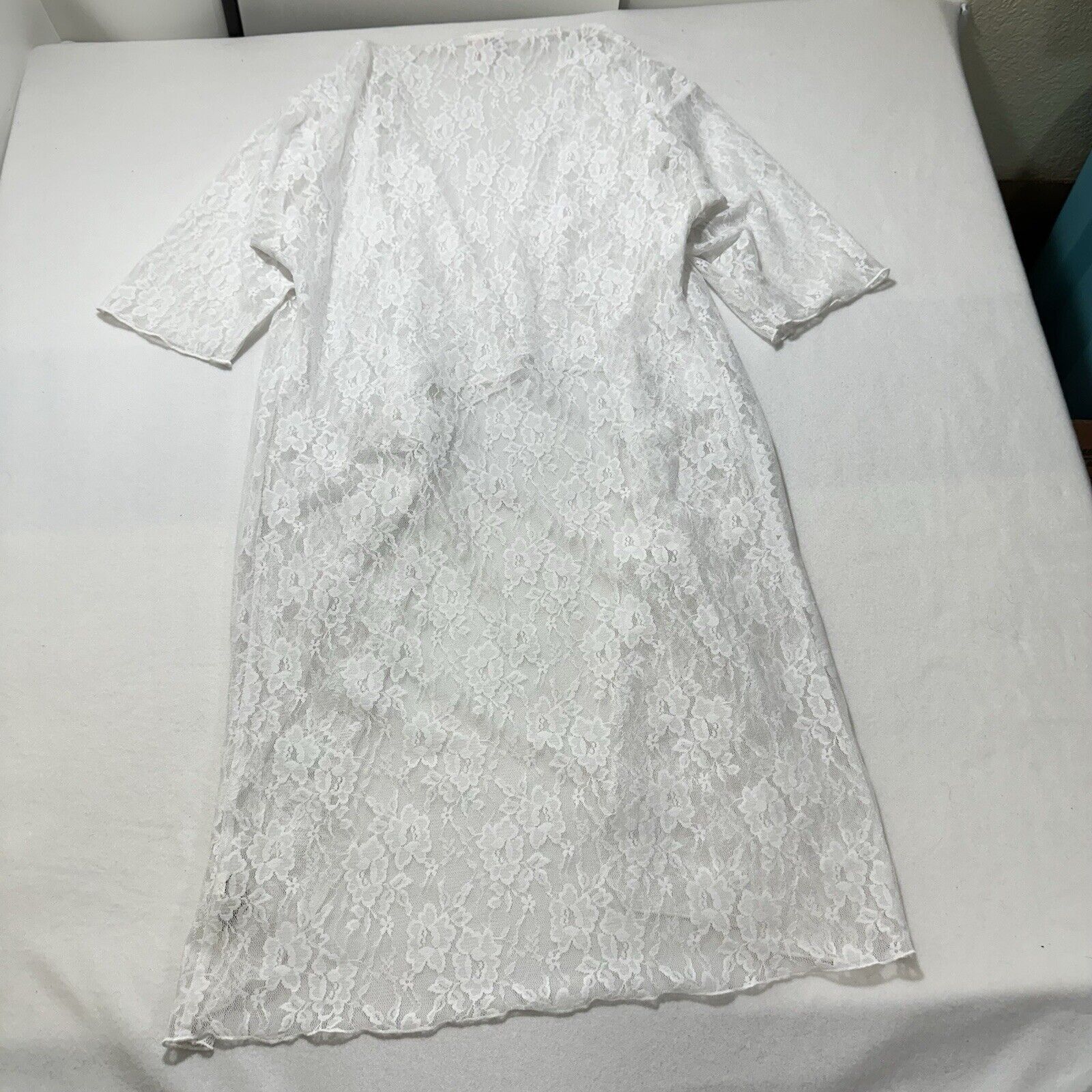 Other LuLaRoe Shirley Small Lace Floral Duster Cardigan Kimono Size S / US 4 / IT 40 - 10 Thumbnail