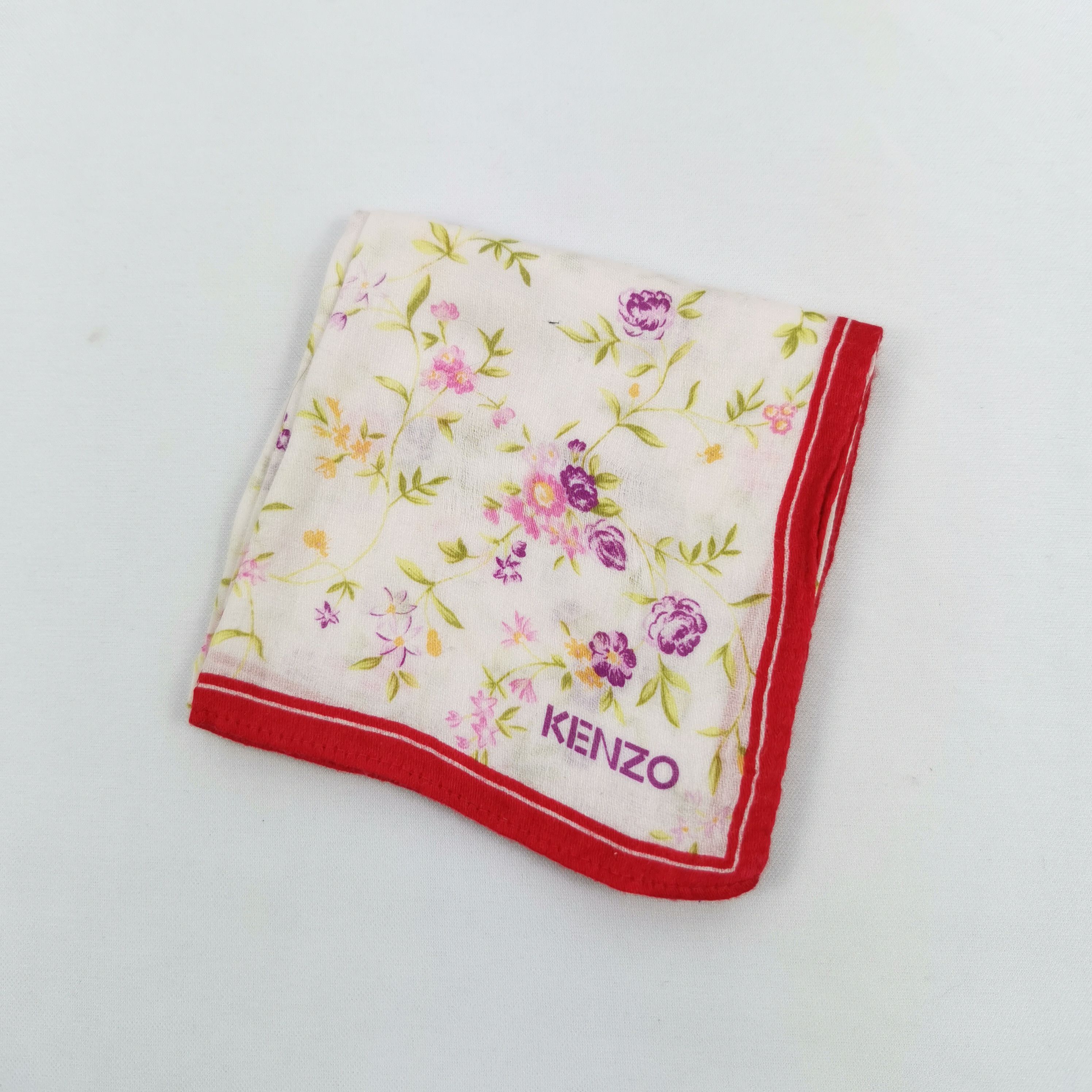 Kenzo Vintage Kenzo Handkerchief Neckerchief Bandana Size ONE SIZE - 4 Thumbnail