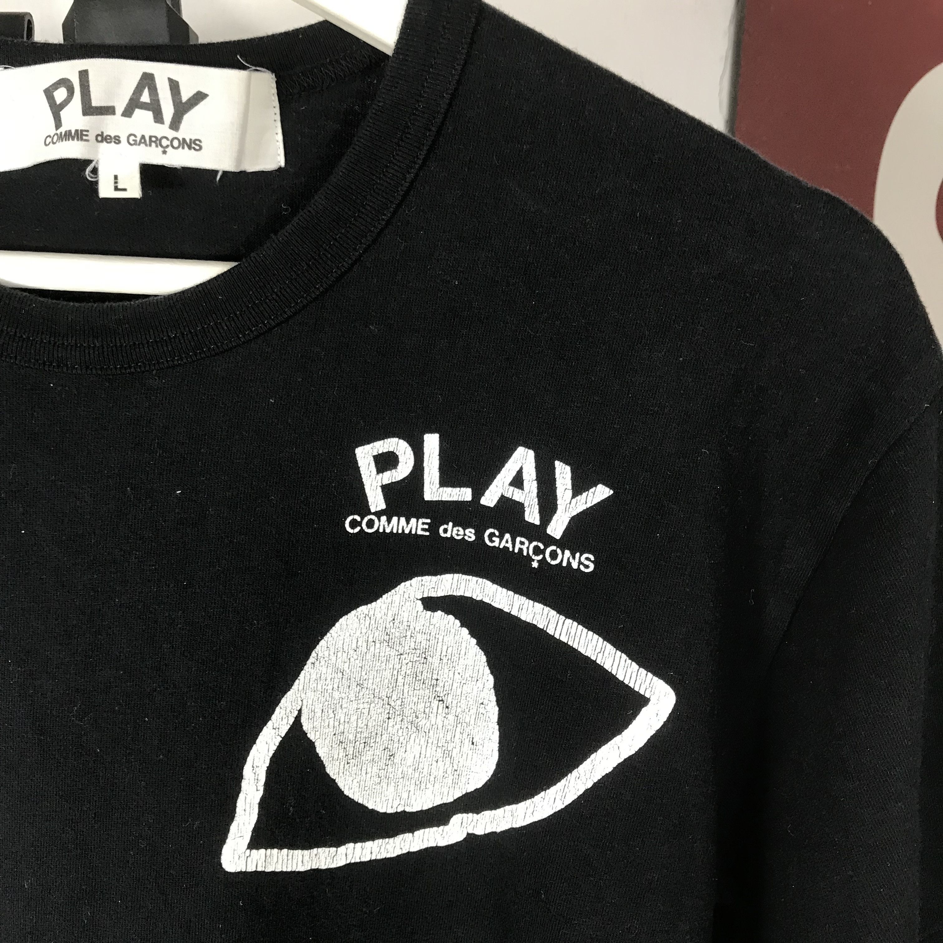 Comme des Garcons CDG PLAY Comme Des Garcons T-shirt Big logo Size US L / EU 52-54 / 3 - 4 Thumbnail