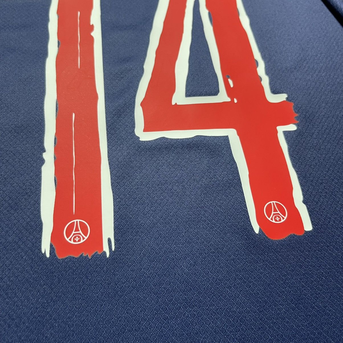Nike NWT PSG NIKE 2024/2025 FOOTBALL HOME JERSEY #14 DESIRE DOUE Size US L / EU 52-54 / 3 - 14 Thumbnail