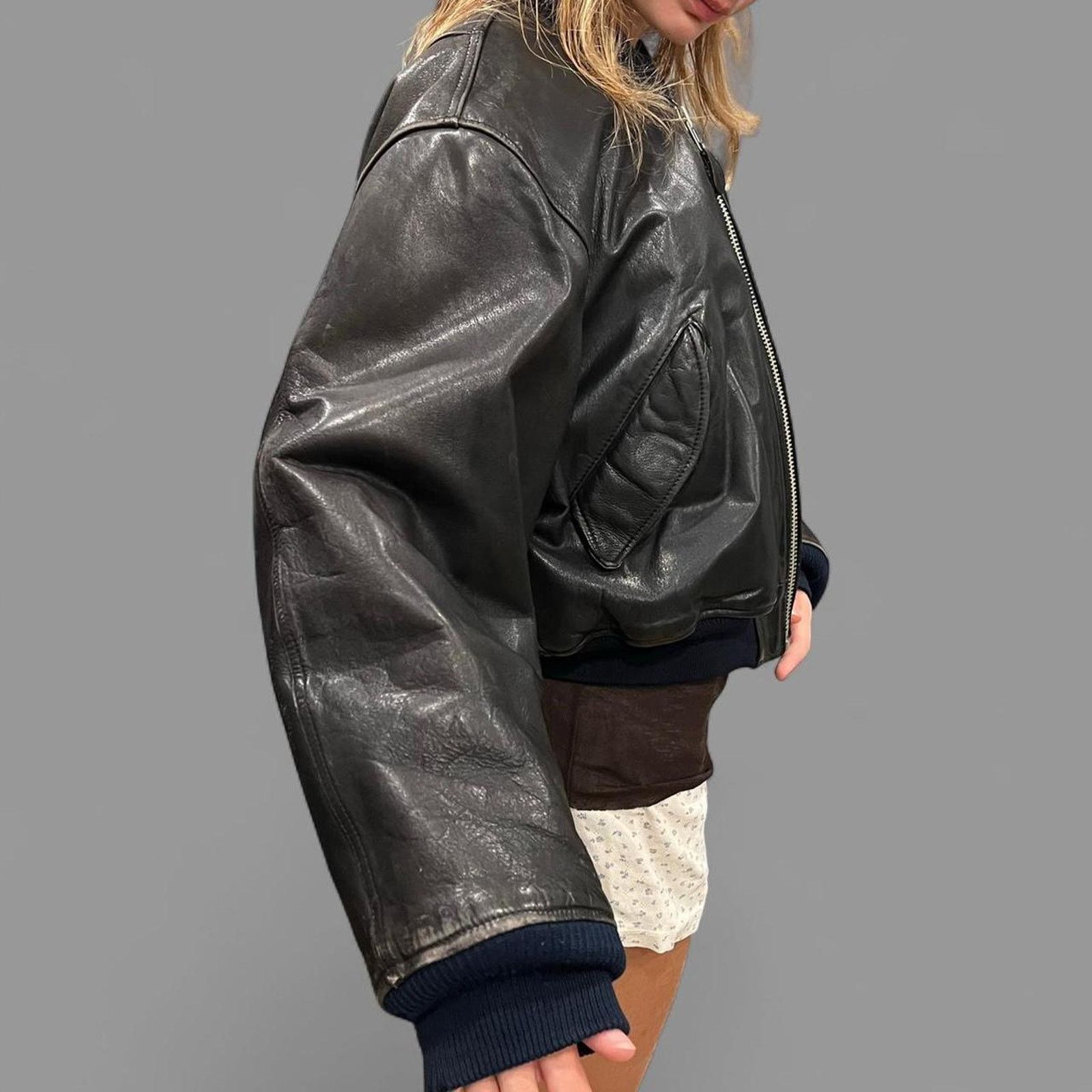 Avirex Avirex vintage leather jacket size Size US M / EU 48-50 / 2 - 8 Thumbnail