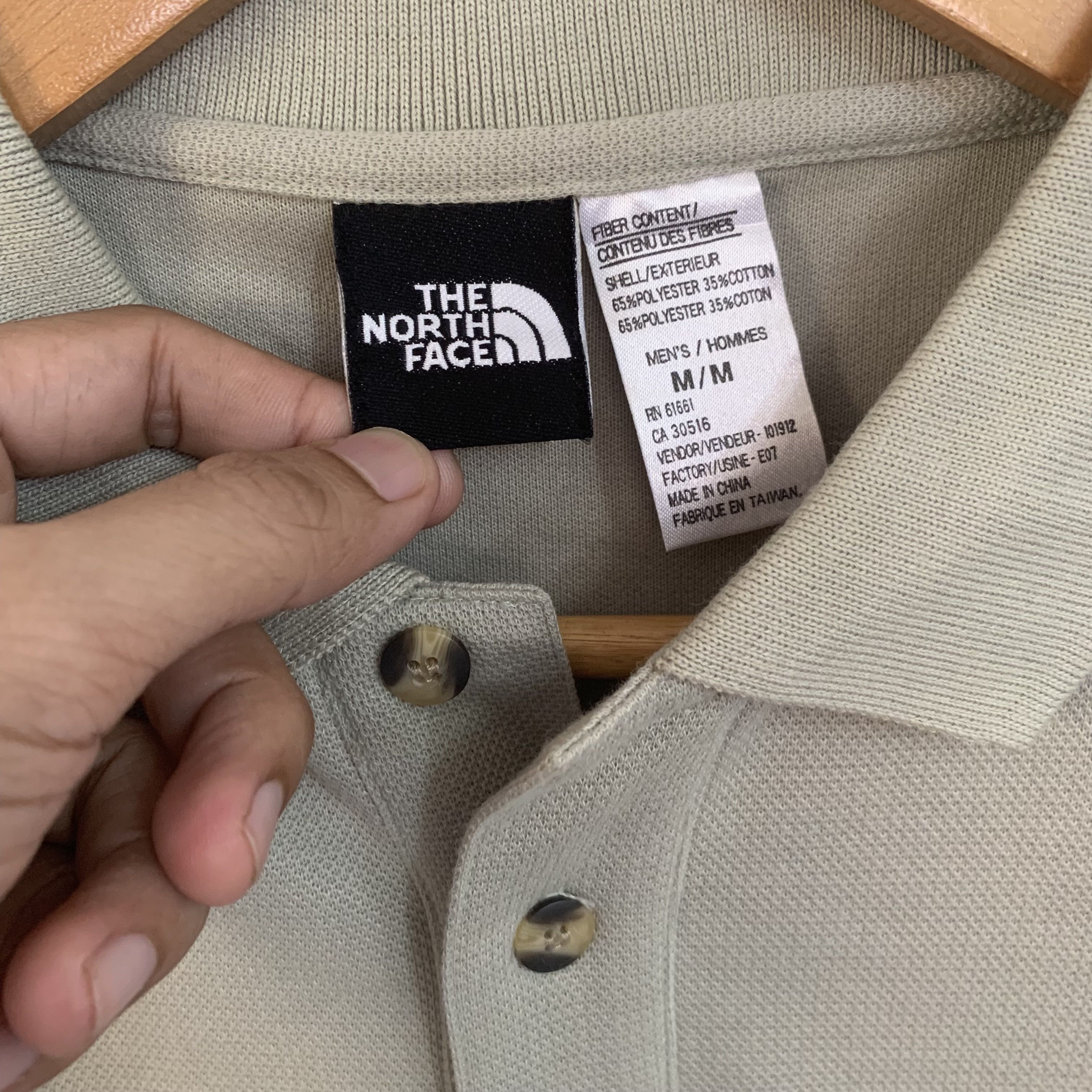 The North Face The North Face Polos shirt Nice beige color medium large Size US M / EU 48-50 / 2 - 6 Thumbnail