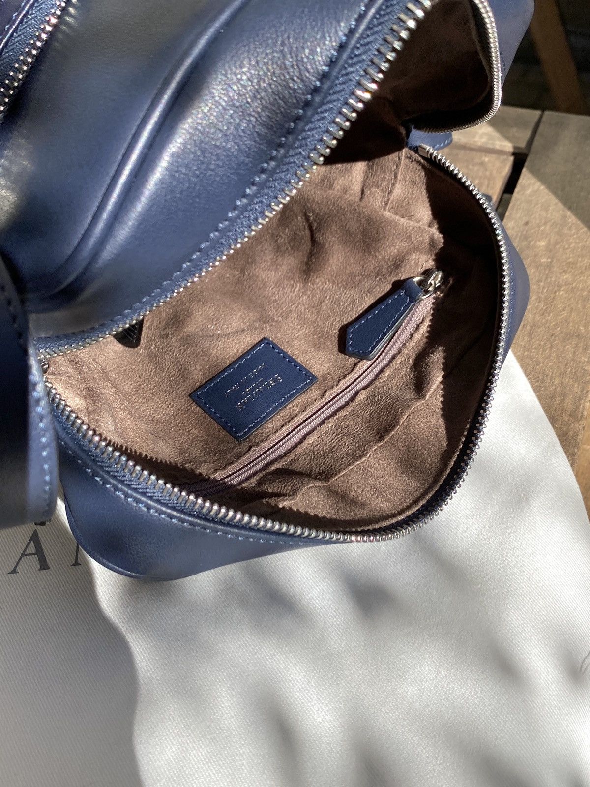 Designer × Serapian Milano Serapian Milano Messenger in Mosaico Weawing Leather Bag Size ONE SIZE - 21 Thumbnail