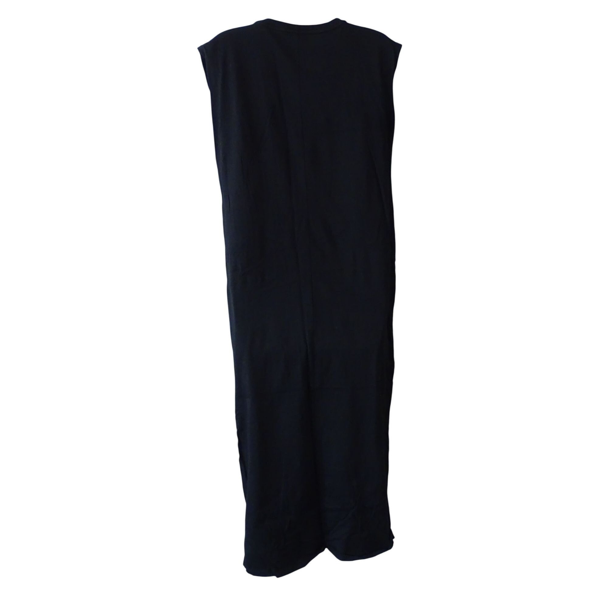 Old Navy Old Navy Muscle Tank Midi Shift T-shirt Dress Black Size M Size M / US 6-8 / IT 42-44 - 4 Thumbnail