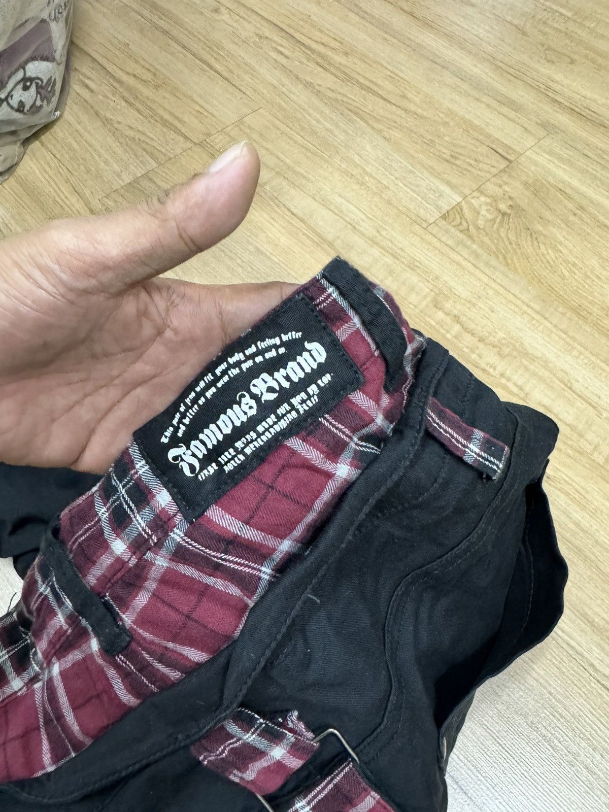 Seditionaries FAMOUS BRAND ANARCHY PUNK STYLE DOUBLE WAIST PANTS Size US 31 - 3 Thumbnail