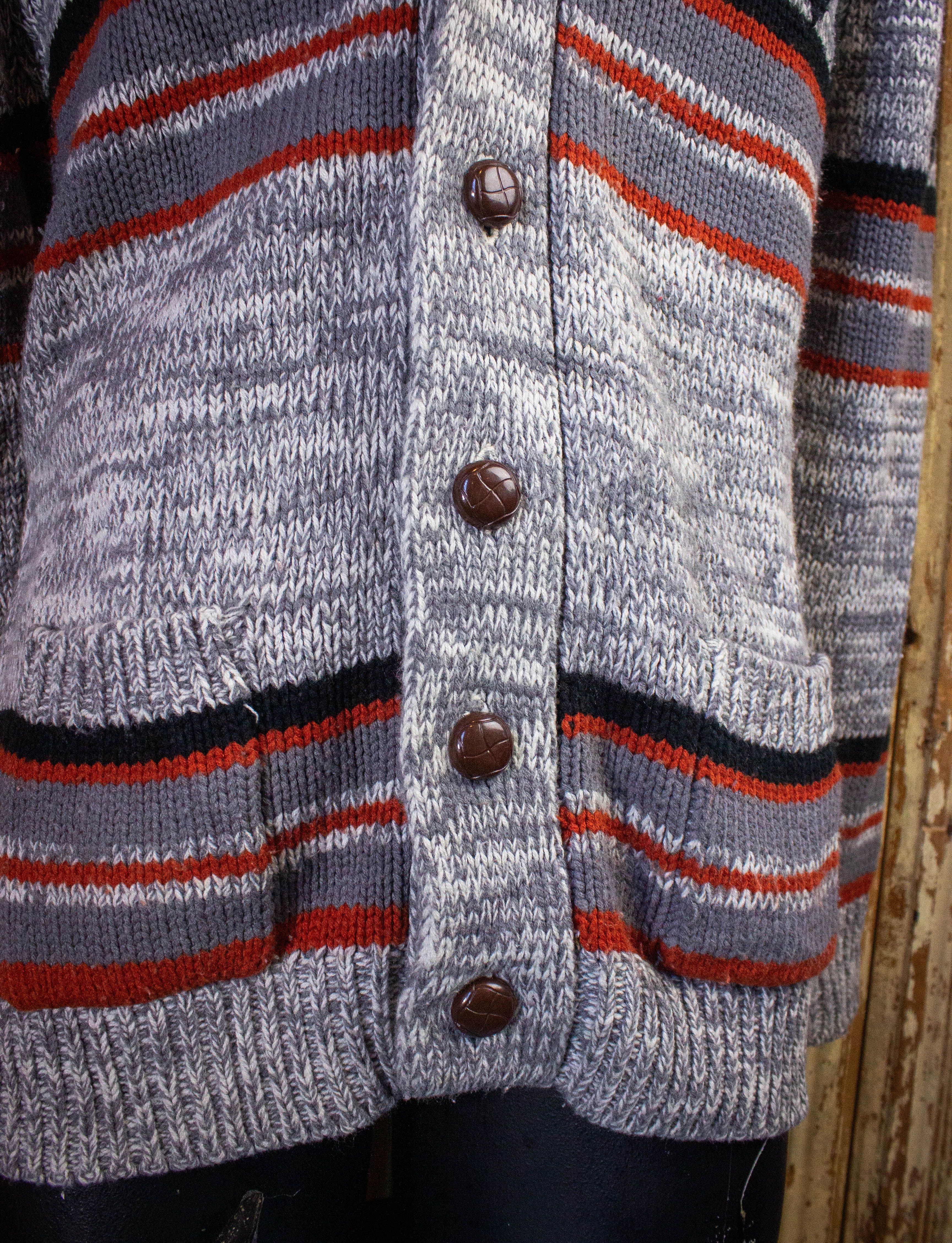 Vintage Vintage Sigallo Knit Cardigan 70s Size US L / EU 52-54 / 3 - 4 Thumbnail