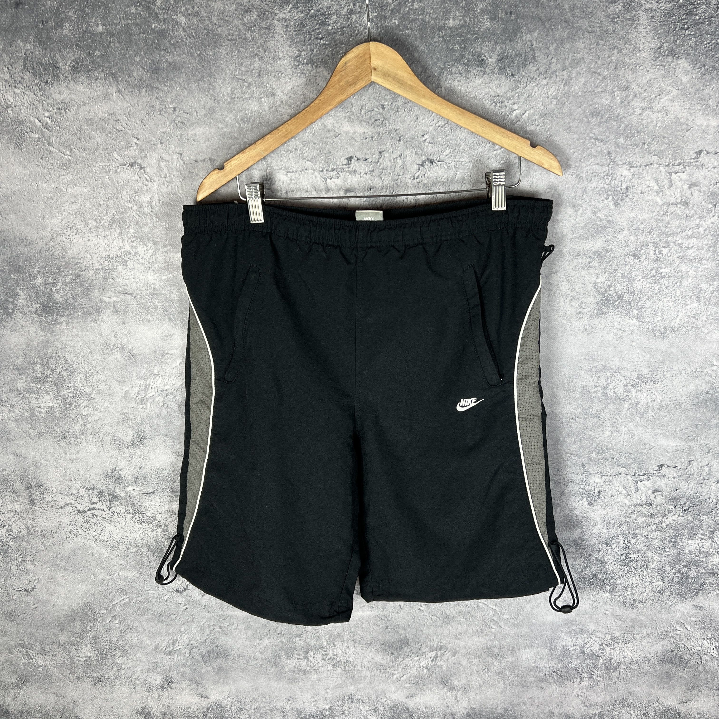 Nike × Stussy Nike X Stussy Nylon Water Shorts Black Noir Size M 
