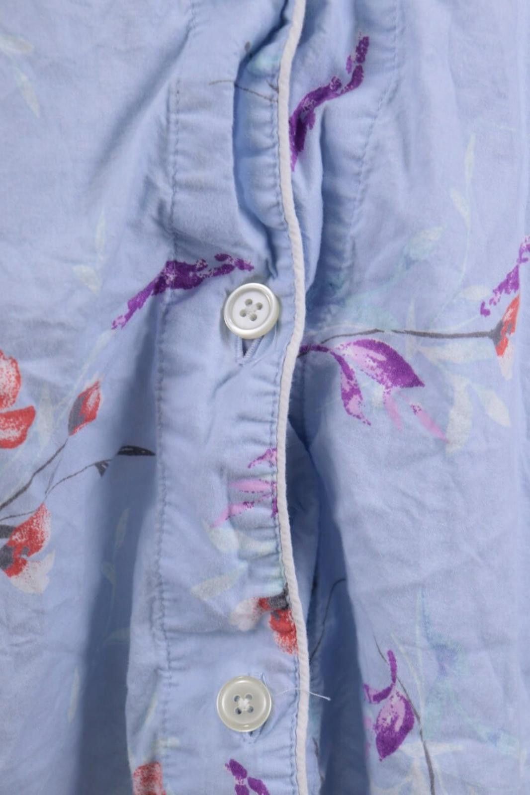 Ralph Lauren Black Label Ladies Ralph Lauren Blue Floral Button Down Cardigan Size XL Size XL / US 12-14 / IT 48-50 - 4 Thumbnail