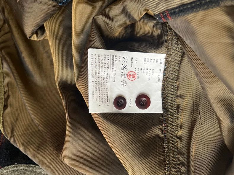 Comme des Garcons Comme Des Garcons Splicing wool shirt 2503-Nextarrow Size US XS / EU 42 / 0 - 5 Thumbnail