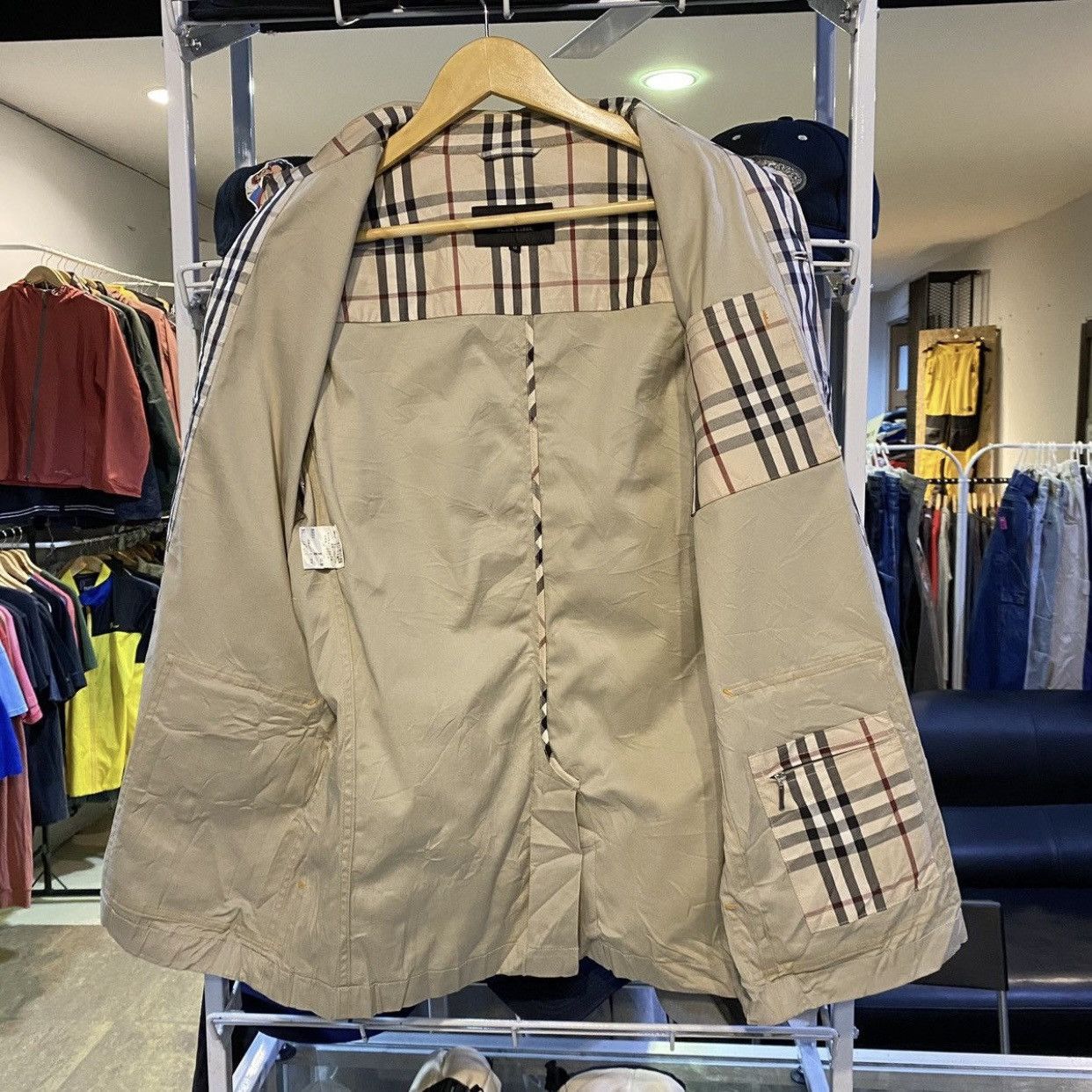 Burberry 🔥HOT🔥Great Burberry Black Label Shirt Jackets Size US M / EU 48-50 / 2 - 3 Thumbnail