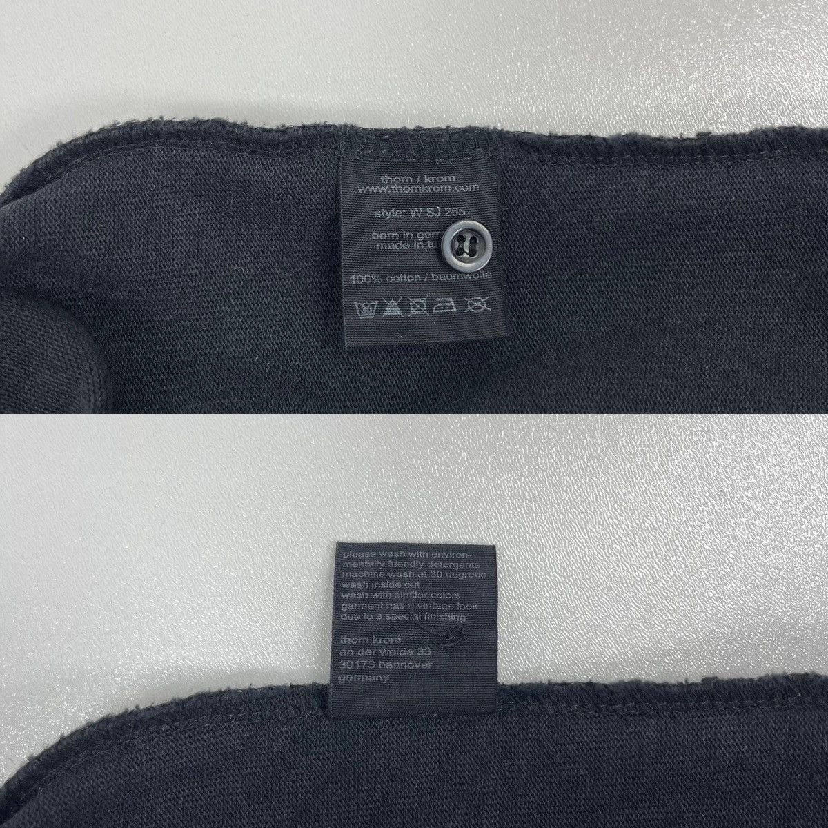 Thom Krom Thom/Krom Cotton Longer Jacket Black Avan-garde Rare Size US M / EU 48-50 / 2 - 10 Thumbnail