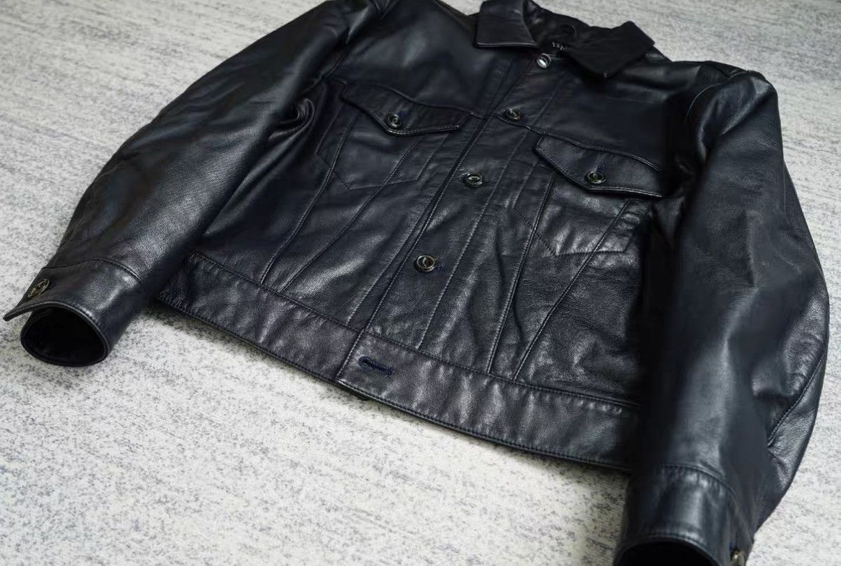 Yohji Yamamoto Yohji Yamamoto Y's Quilted Cowhide Leather Jacket Size US M / EU 48-50 / 2 - 2 Thumbnail