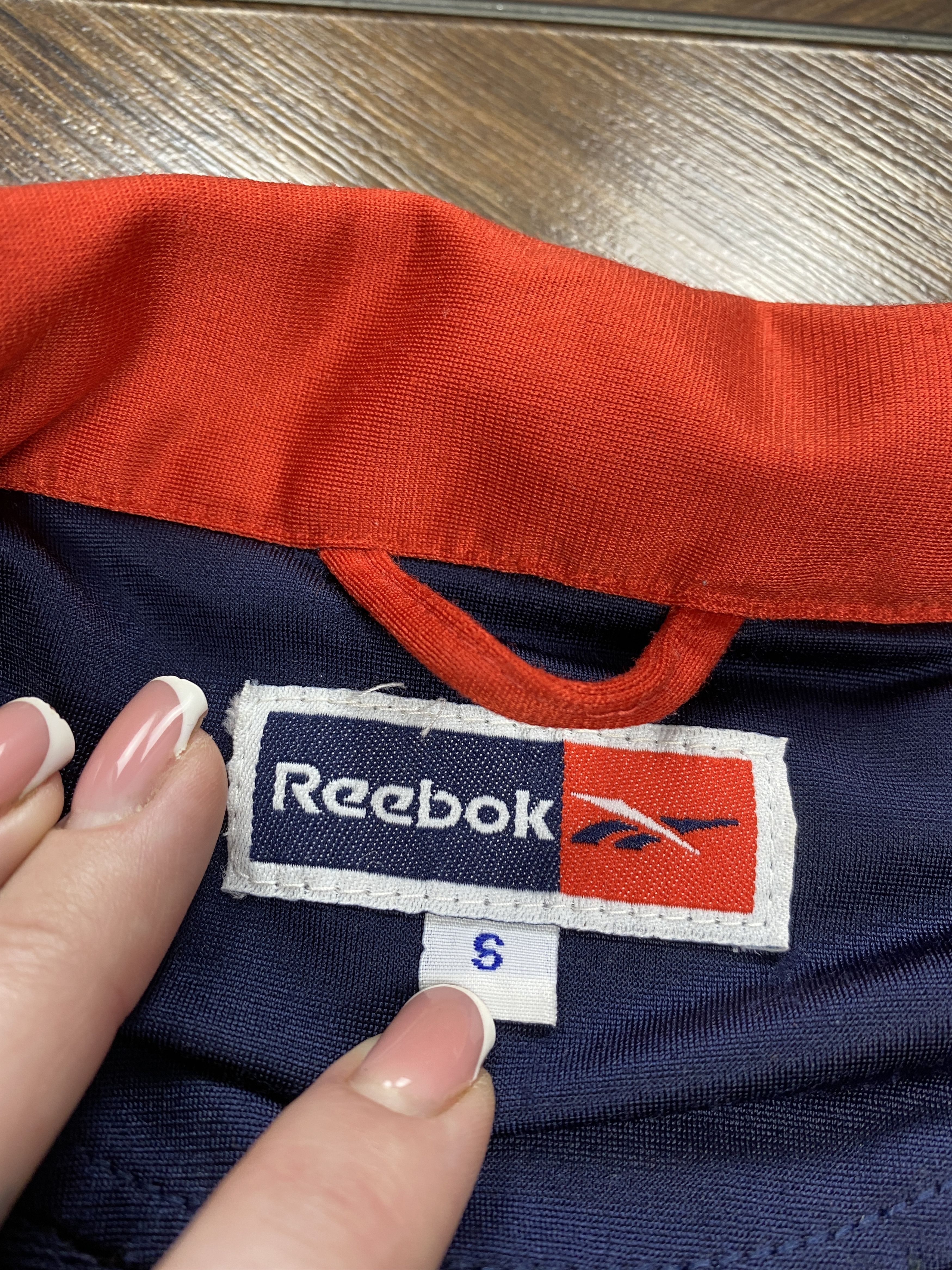 Reebok Reebok Vintage Mens Track Top Jacket Size US S / EU 44-46 / 1 - 8 Thumbnail