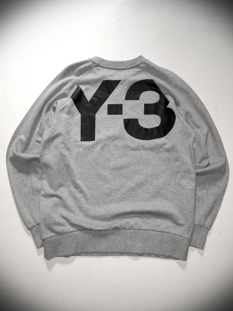 Adidas × Y-3 Y-3 x Adidas Classic Y3 Big Logo Sweatshirt Size US L / EU 52-54 / 3 - 2 Thumbnail