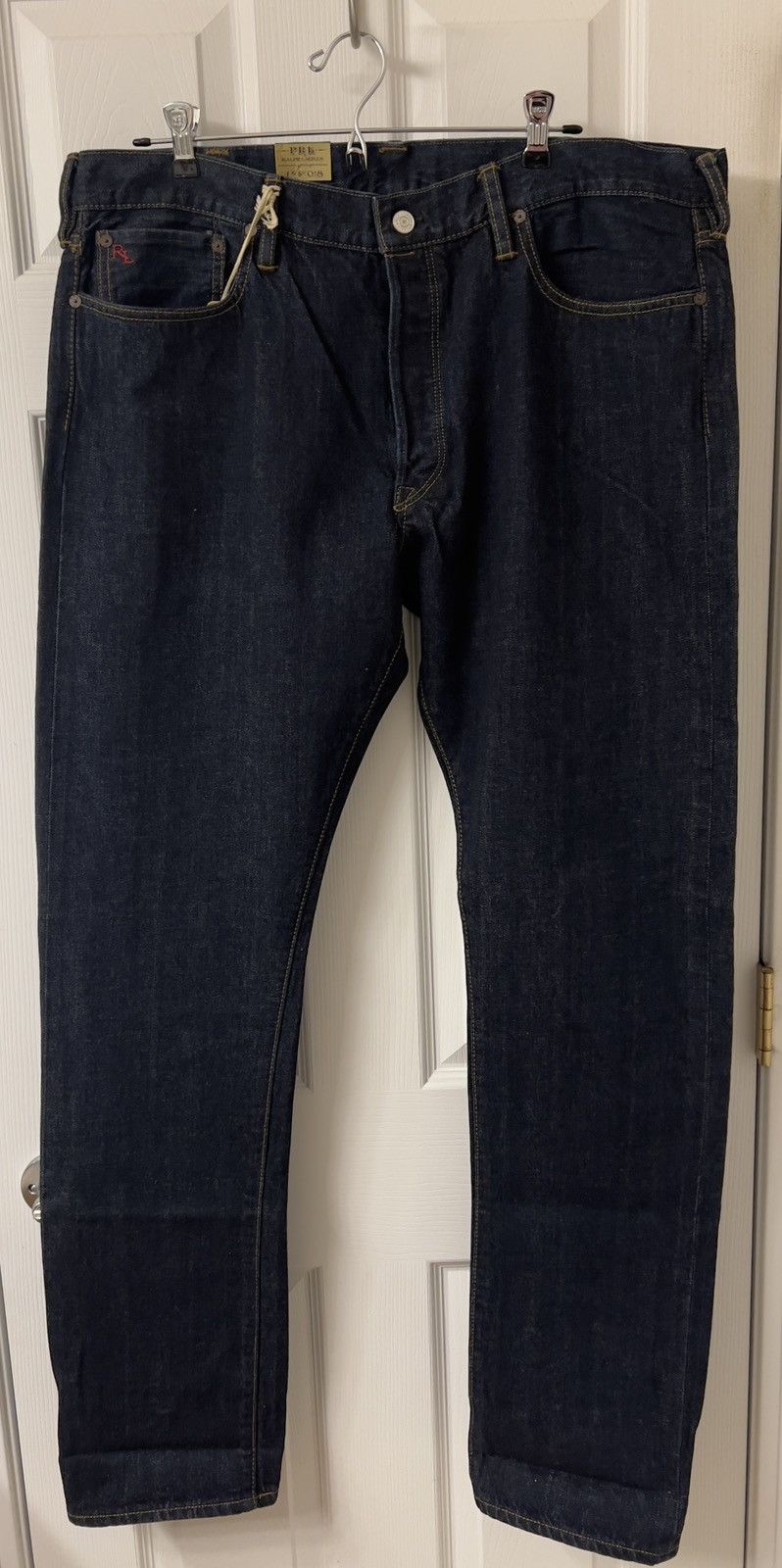 Polo Ralph Lauren Vintage Polo Ralph Lauren 018 Slim Straight Jeans 38x34 NWT Size US 38 / EU 54 - 2 Thumbnail
