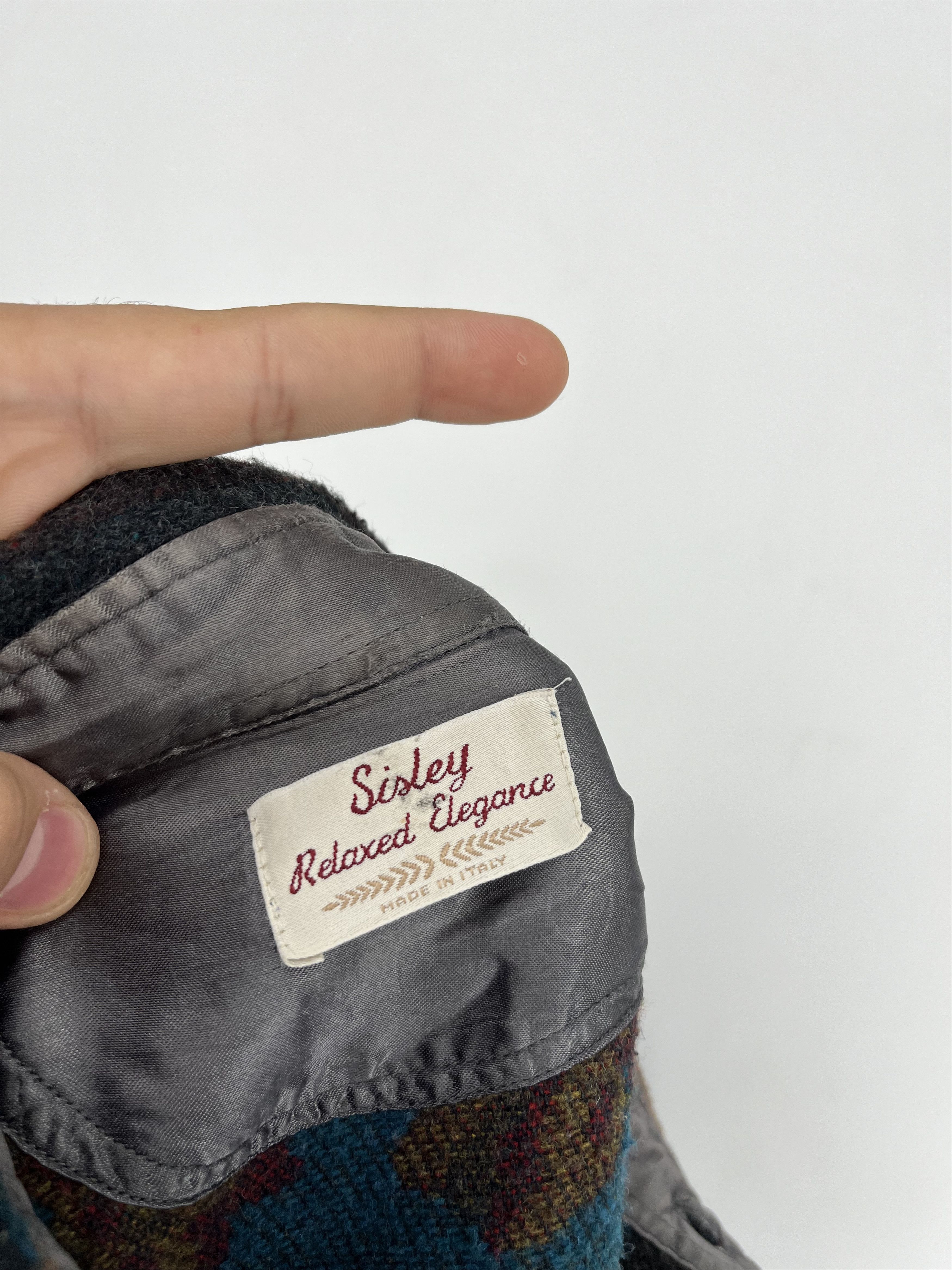 Sisley Vintage Sisley High Grade Western Wear Wool Blanket Jacket Size US M / EU 48-50 / 2 - 15 Thumbnail