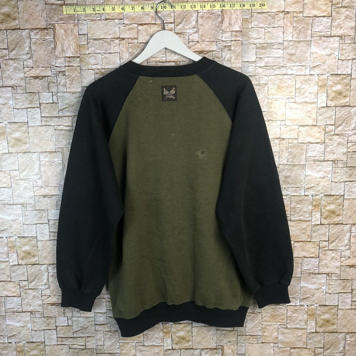 Japanese Brand Bad Boys vintage hip hop rappers Green Sweatshirt #A172 Size US M / EU 48-50 / 2 - 13 Thumbnail