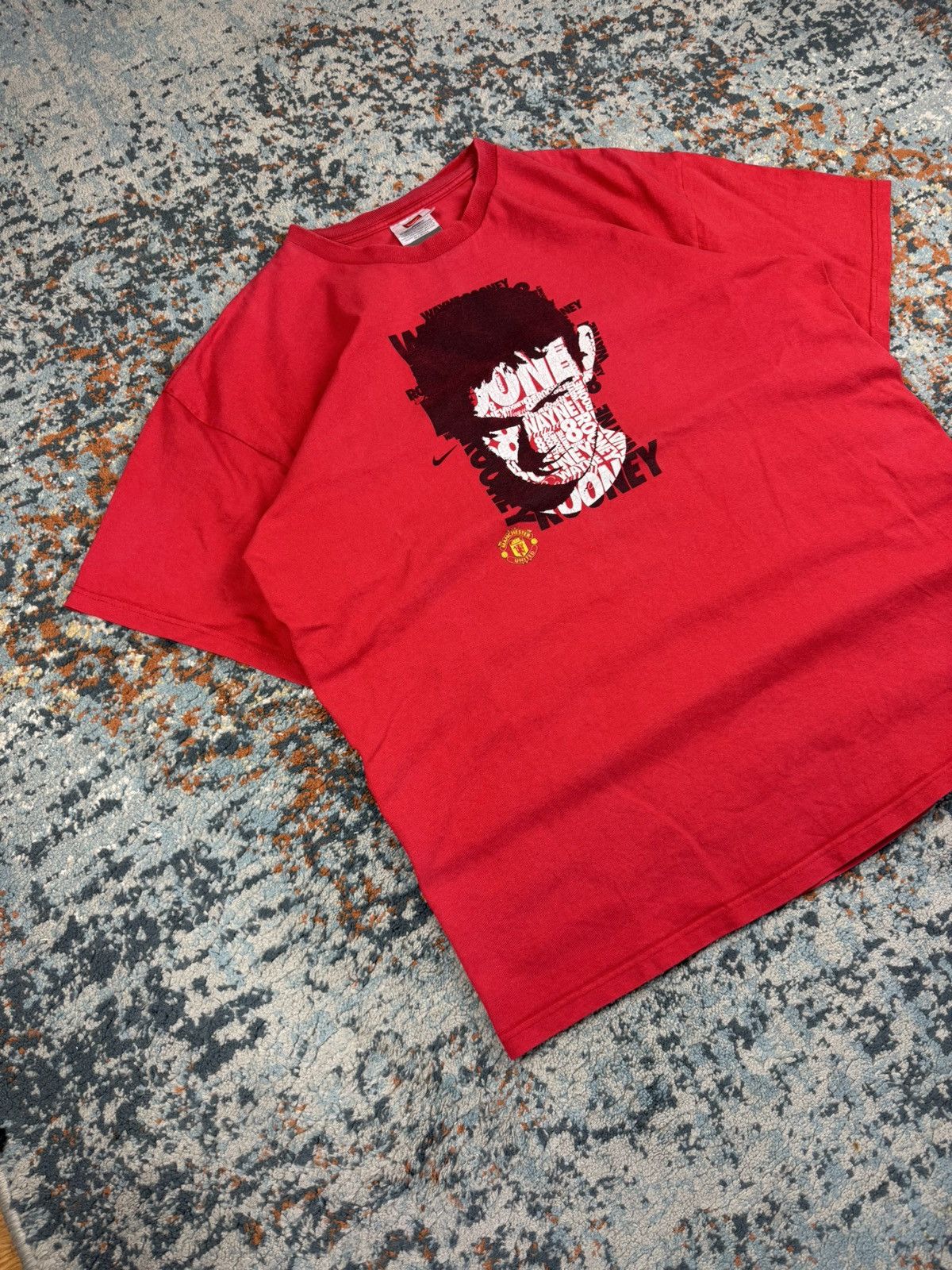 Nike Vintage 90s Nike manchester united rooney blokecore soccer Size US XL / EU 56 / 4 - 2 Thumbnail