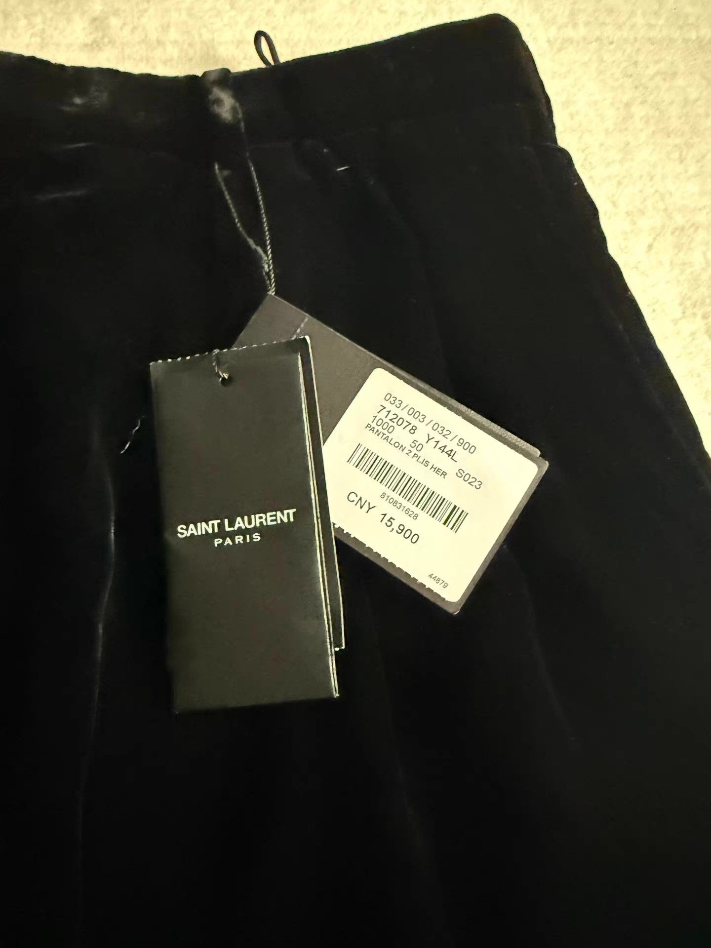 Saint Laurent Paris Saint Laurent SLP Velvet Dress Pants Ｑ23 Size US 36 / EU 52 - 8 Thumbnail