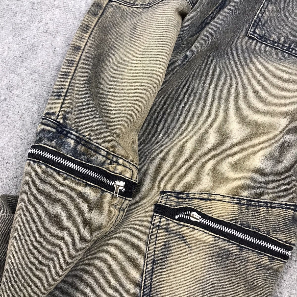Japanese Brand DENIM RUSTY BAGGY MULTI POCKET JEANS PANTS Size US 29 - 9 Thumbnail