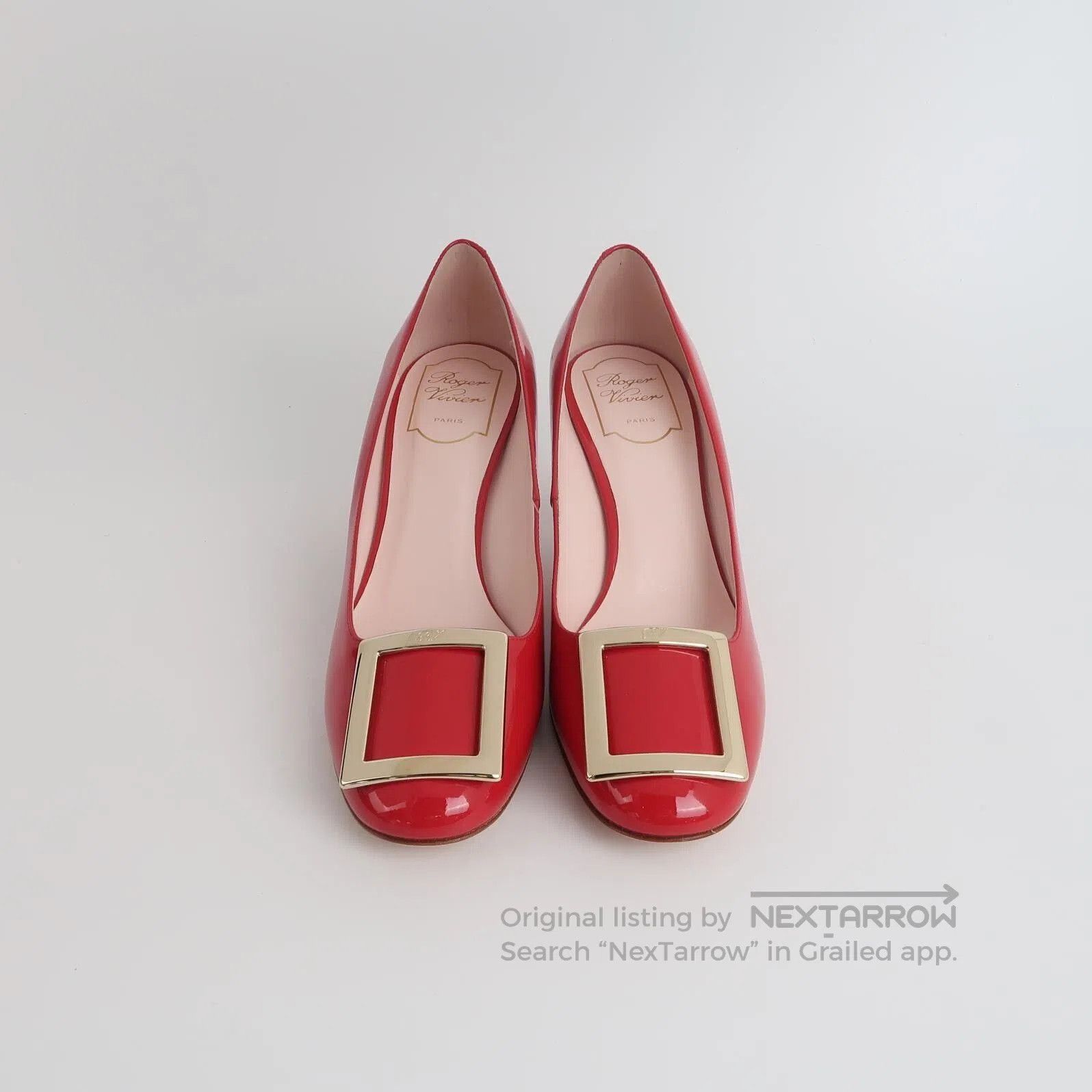 Roger Vivier Roger Vivier Red High Heels. Size US 7.5 / IT 37.5 - 2 Thumbnail