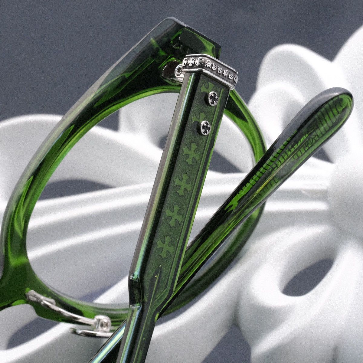Chrome Hearts CHROME HEARTS DINGALONGLINGLONG GLASSES Size ONE SIZE - 3 Thumbnail