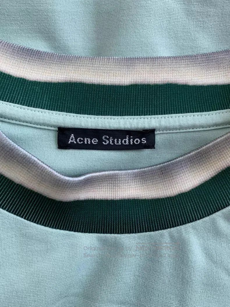 Acne Studios Acne Studios Mint green short-sleeve T-shirt Size US S / EU 44-46 / 1 - 4 Thumbnail