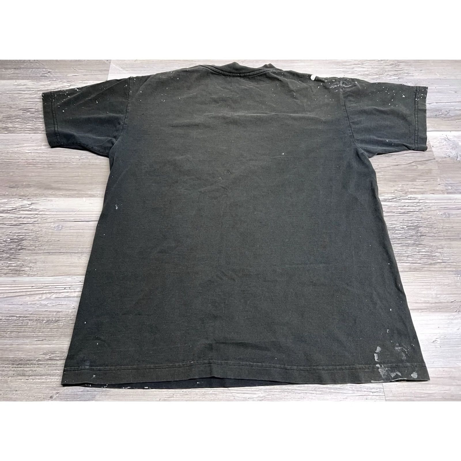 NFL Vintage True Fan Tampa Bay Buccaneers AOP Helmet Tee Shirt M Black 100% Cotton Graphic Print NFL Mens Size US M / EU 48-50 / 2 - 2 Thumbnail