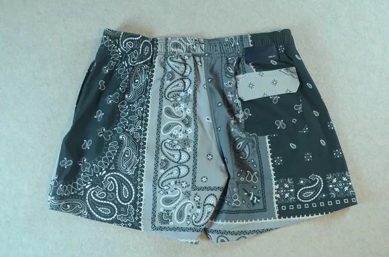 Amiri Amiri size XL gray waist fruit patterned shorts beach pants Size US 30 / EU 46 - 5 Thumbnail