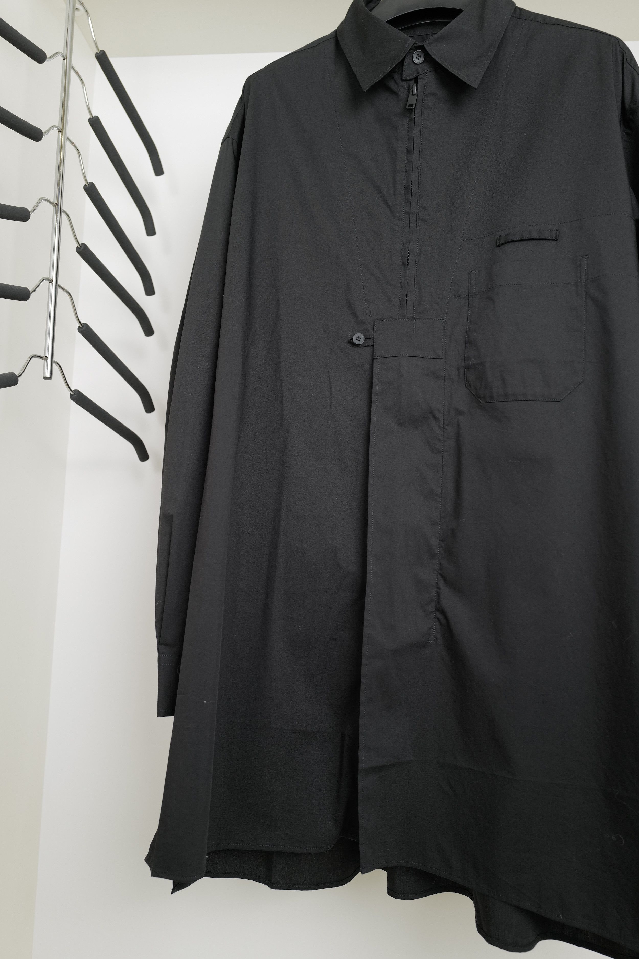 Y-3 Yohji Yamamoto Y-3 Long Shirt Size US L / EU 52-54 / 3 - 8 Thumbnail