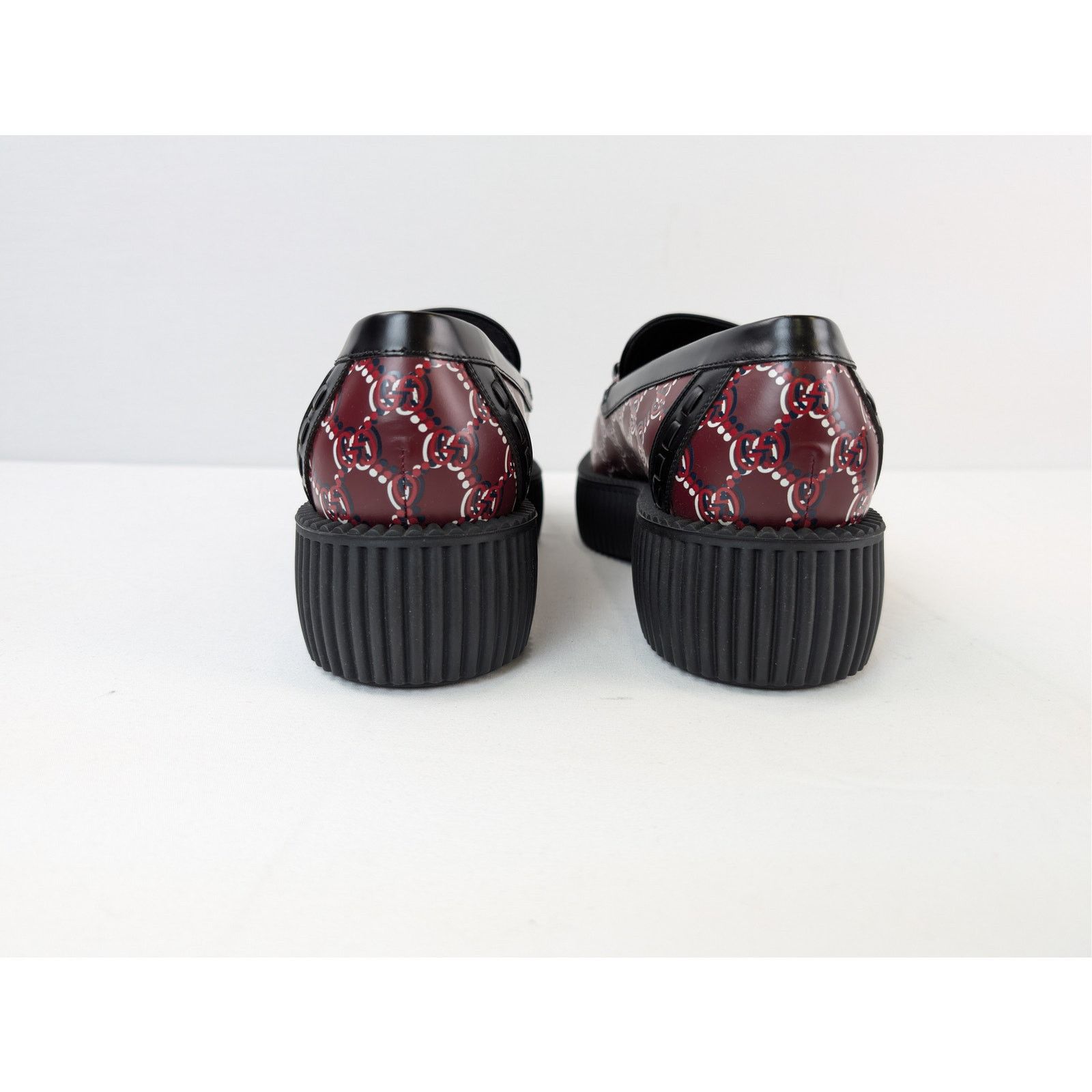 Gucci o1rshd1 Horsebit Creeper Loafer Boots with GG Shadow Size US 6.5 / EU 39-40 - 11 Thumbnail