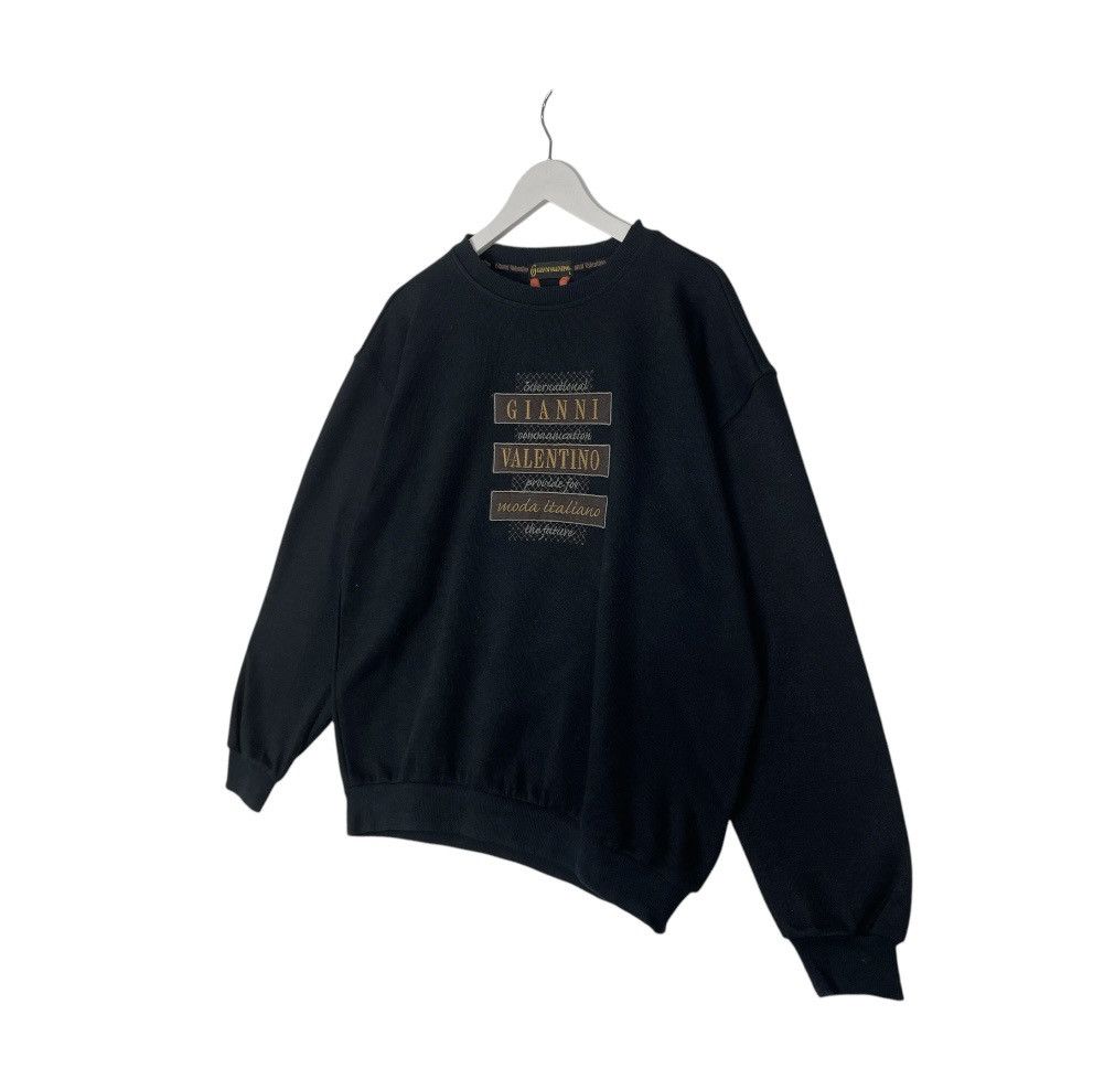 Designer × Vintage vintage Hoodie/sweater Gianni Valentino moda Italiano Size US L / EU 52-54 / 3 - 2 Thumbnail