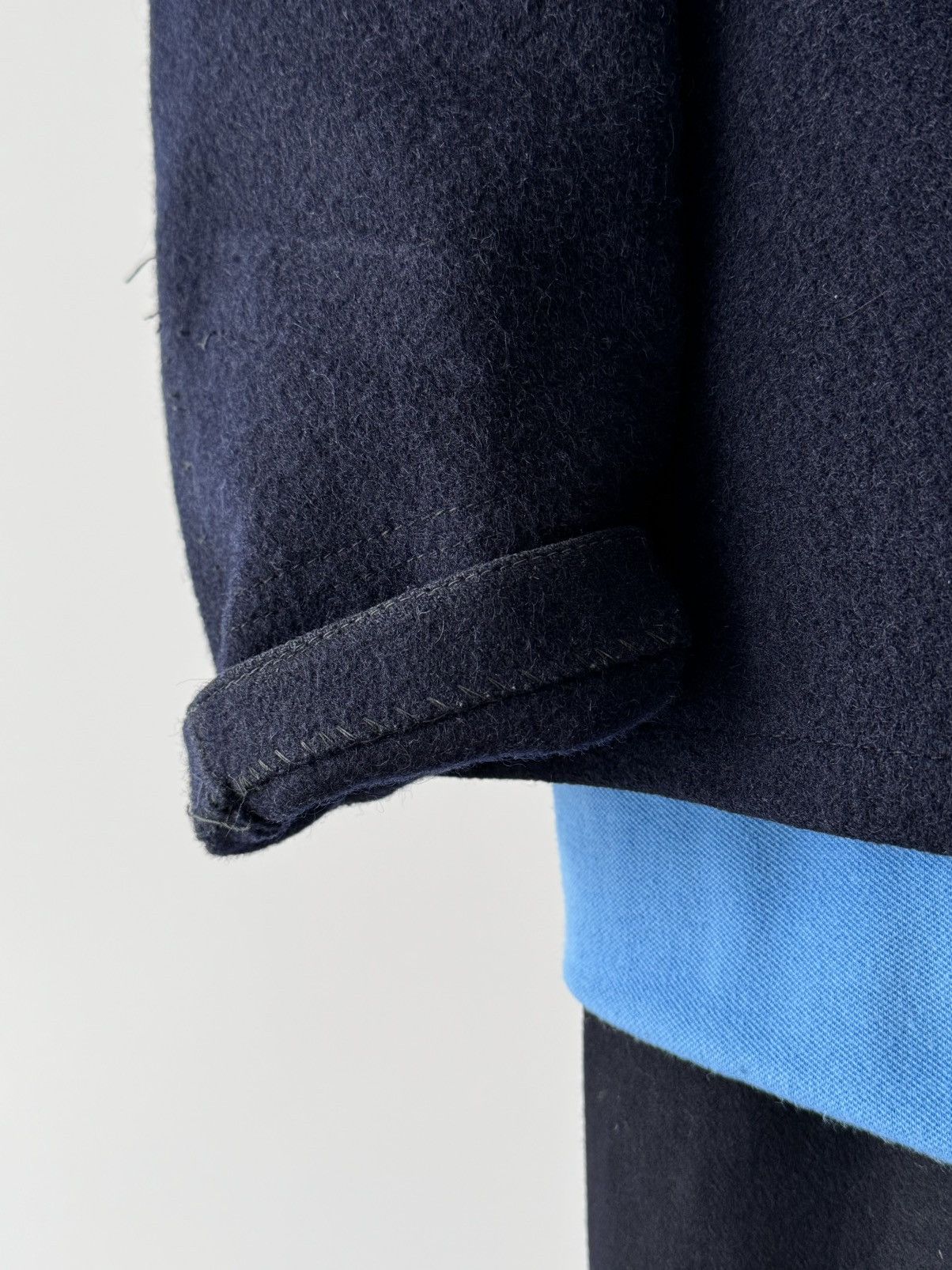 Naval Clothing Factory × Vintage 1961 Dated French Navy Wool Sailor Smock Size US S / EU 44-46 / 1 - 5 Thumbnail