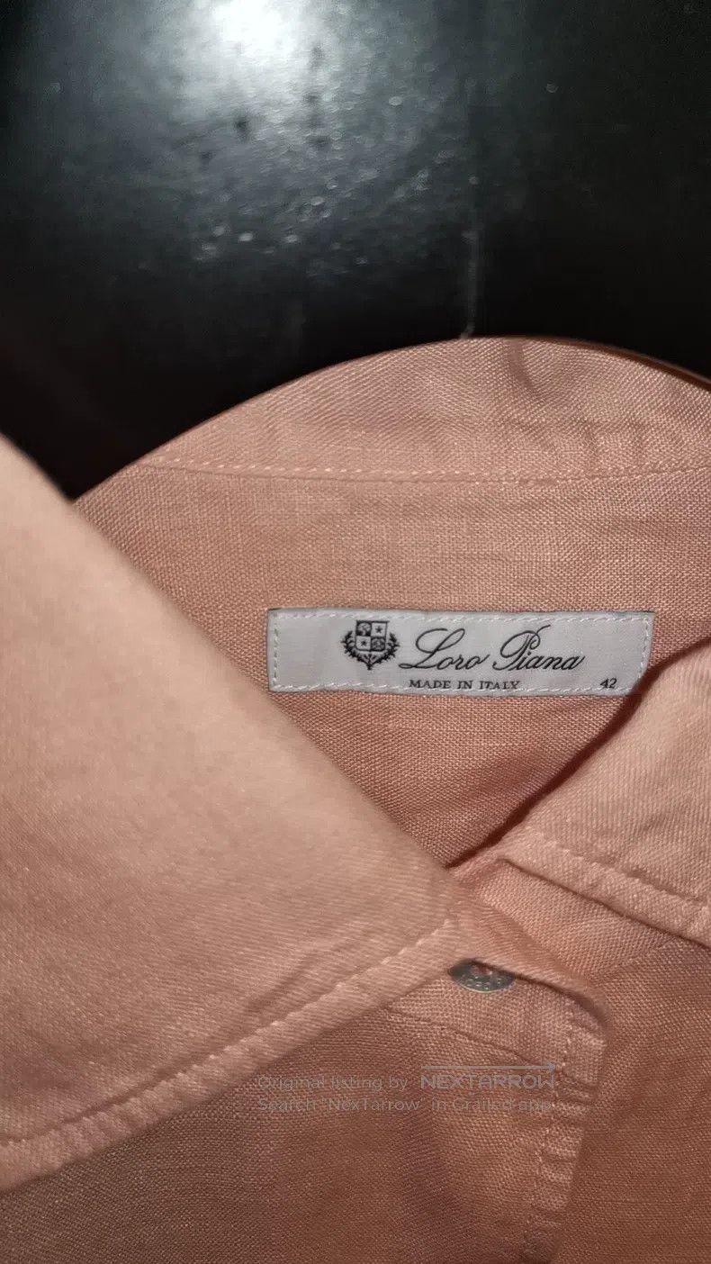 Loro Piana Loro Piana Linen Shirt Size S / US 4 / IT 40 - 2 Thumbnail