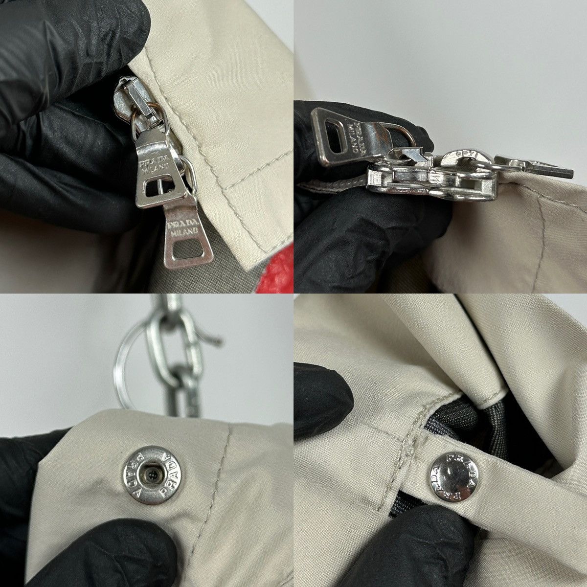 Prada × Vintage Vintage Prada Sport Gore-Tex Red Tab Nylon