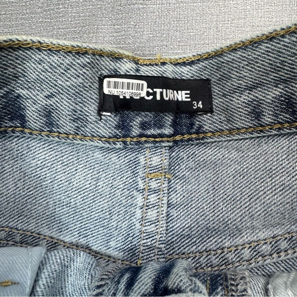 NOCTURNE NWT New $186 Free People Nocturne Ombre Denim Jeans Size XS Size 24" / US 00 / IT 34 - 6 Thumbnail