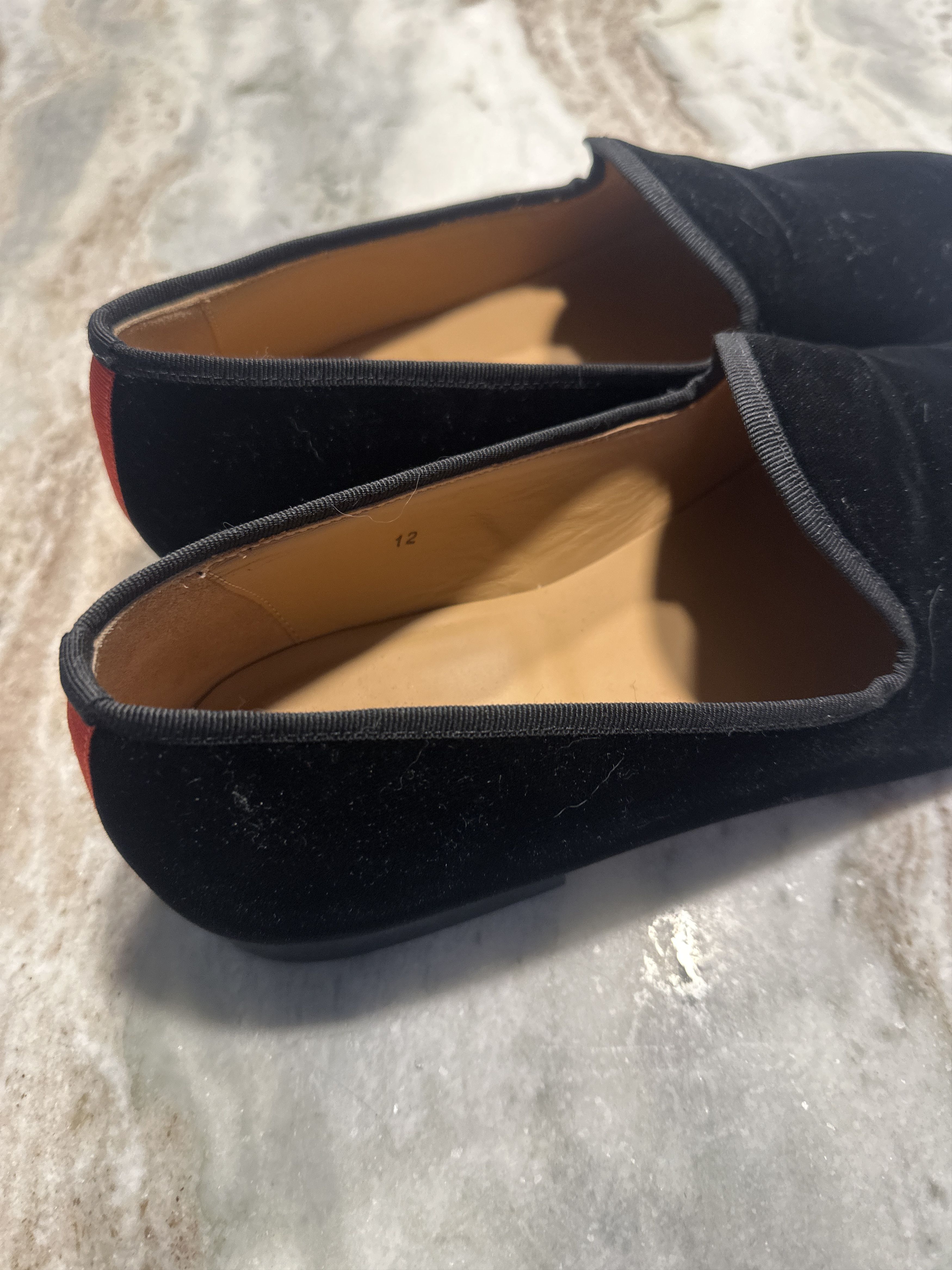 Del Toro Del Toro Black Velvet Slipper II (Gently Used) Size US 12 / EU 45 - 10 Thumbnail
