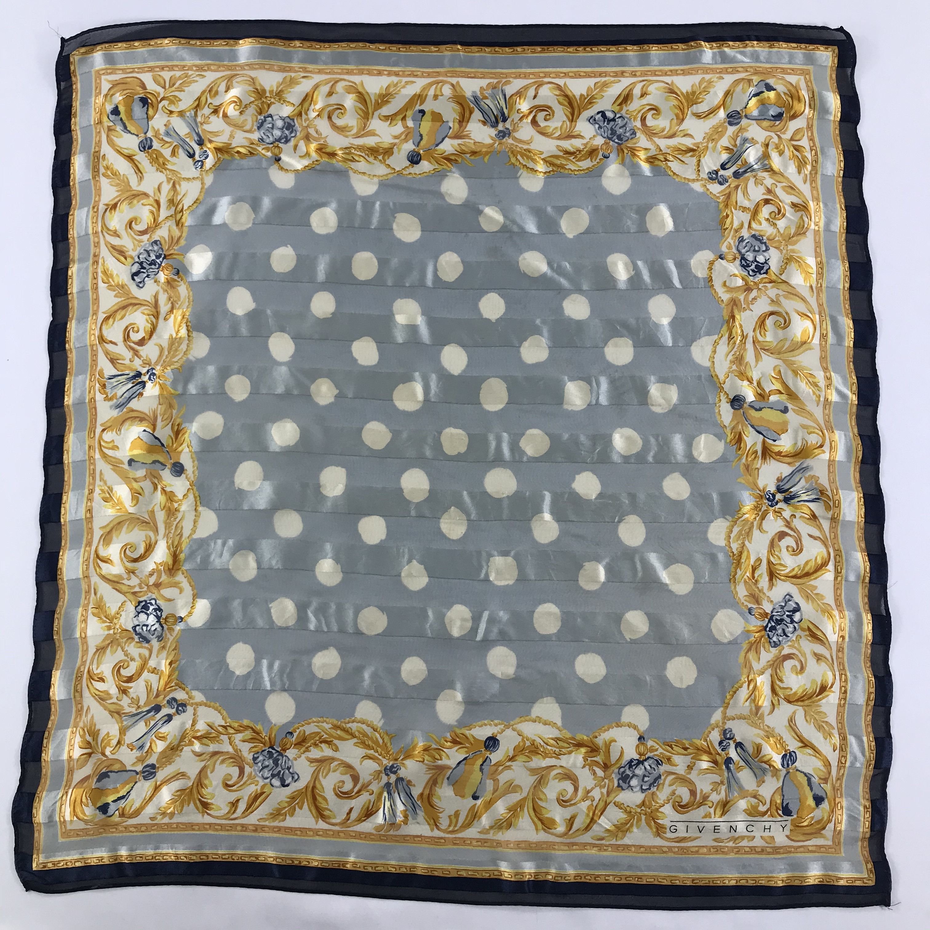 Vintage Vintage Givenchy Silk Scarf Size ONE SIZE - 2 Thumbnail