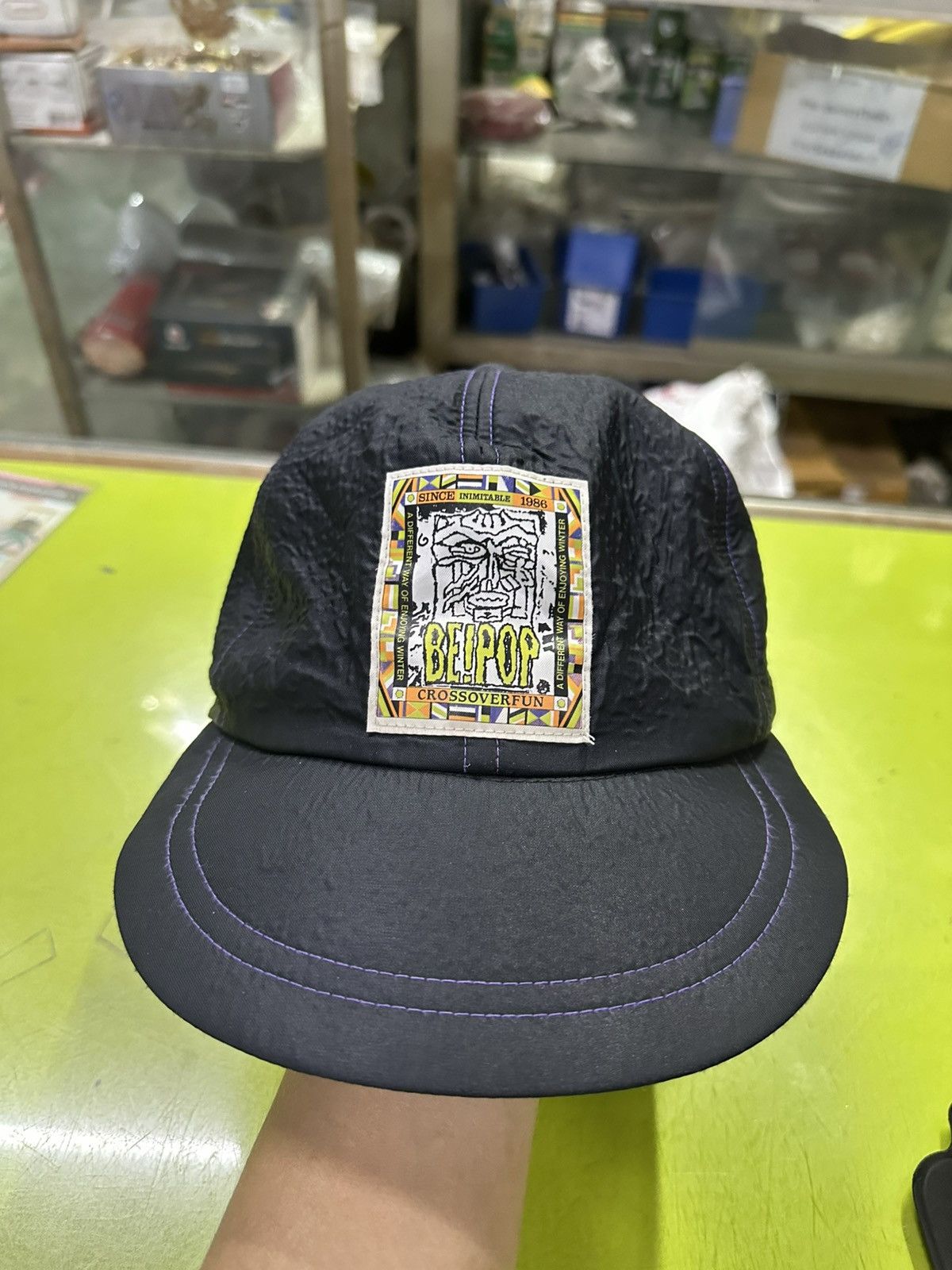 Japanese Brand Vintage BE!POP Cap 1990s Japan Brand Size ONE SIZE - 1 Thumbnail