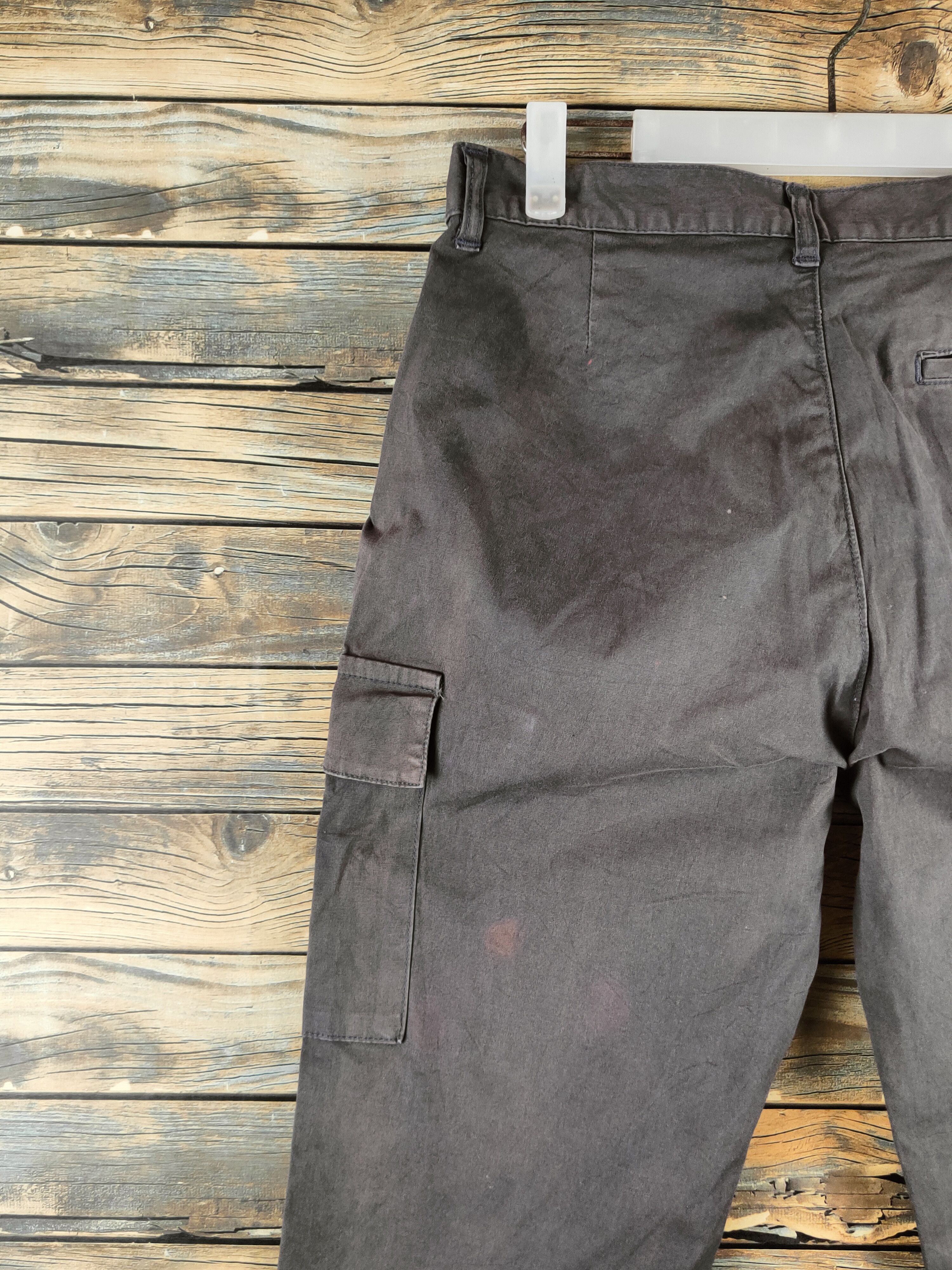 Global Work DL Global Work Brown Faded Multipocket Cargo Pants #46-418 Size US 30 / EU 46 - 8 Thumbnail